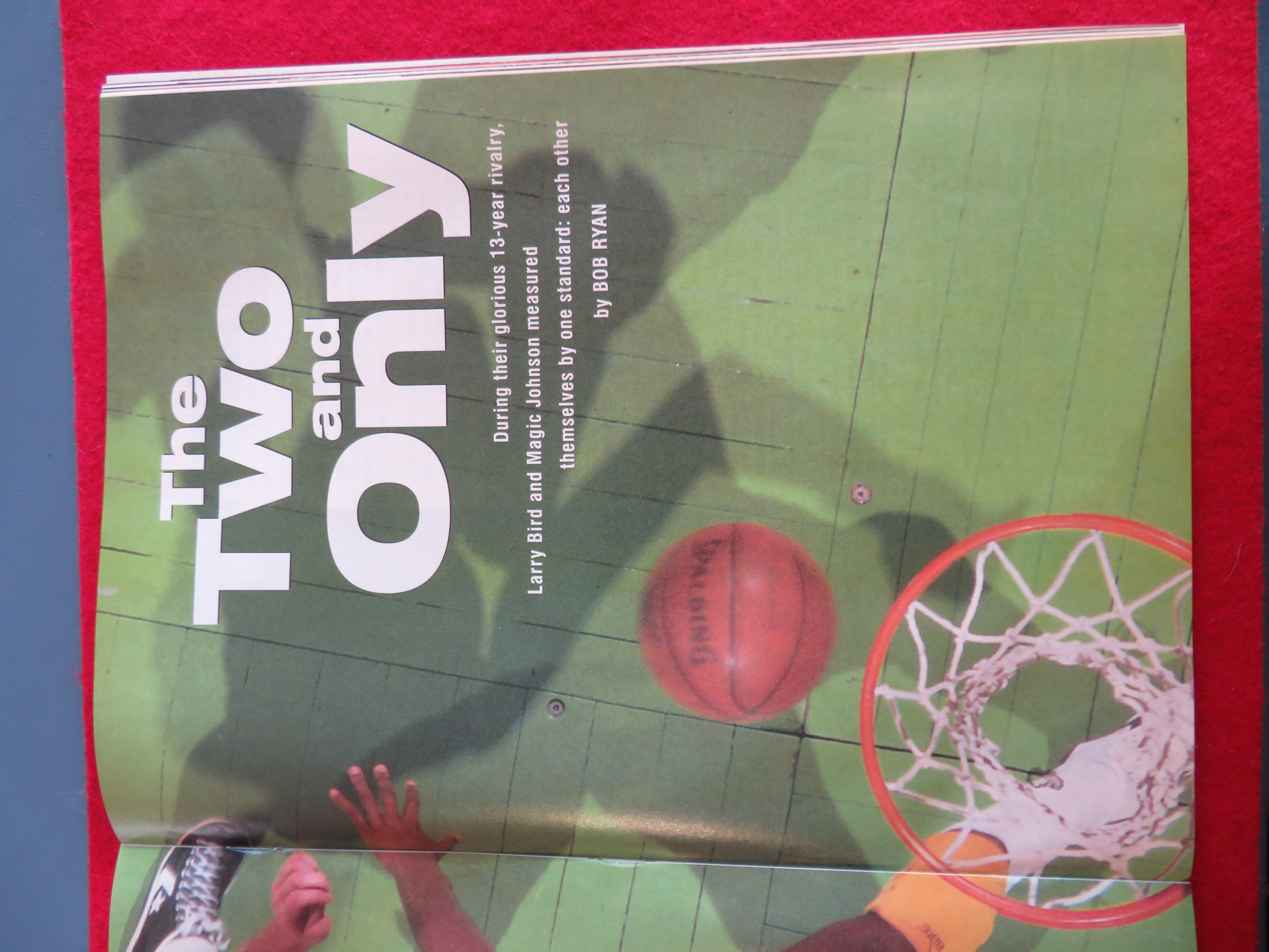 Sport Illustrated Magazine-December 14, 1992-Bird/Magic