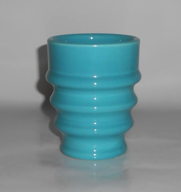 VINTAGE Metlox Pottery Series 200 California Pottery #236-M Turq Coffee Mug