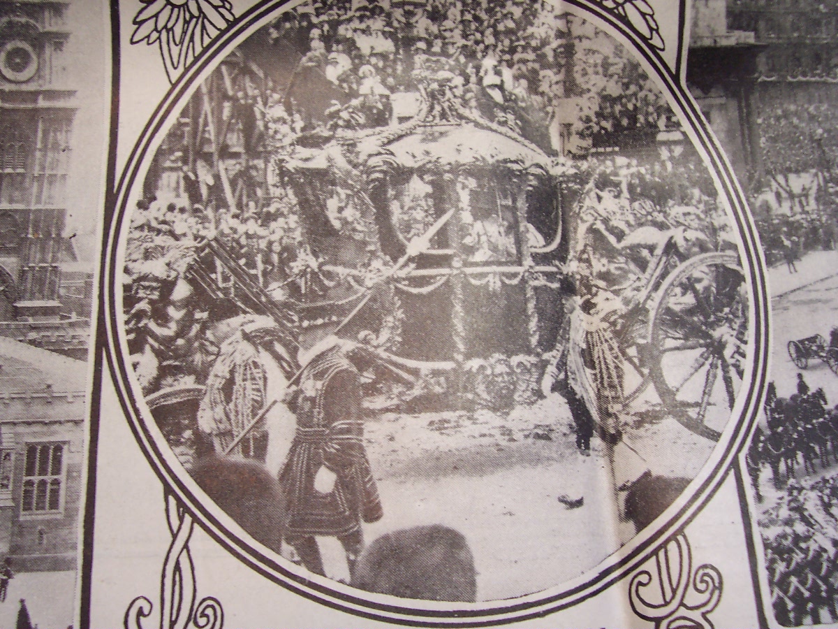 Newspaper 1911 Sunday Herald Queen Mary