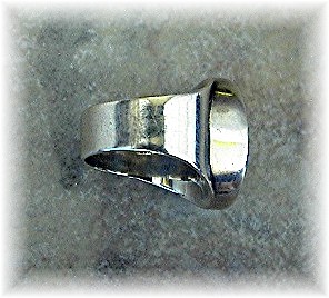 Sterling Silver & Lapis Signed Cerroblanco Ring . . . .