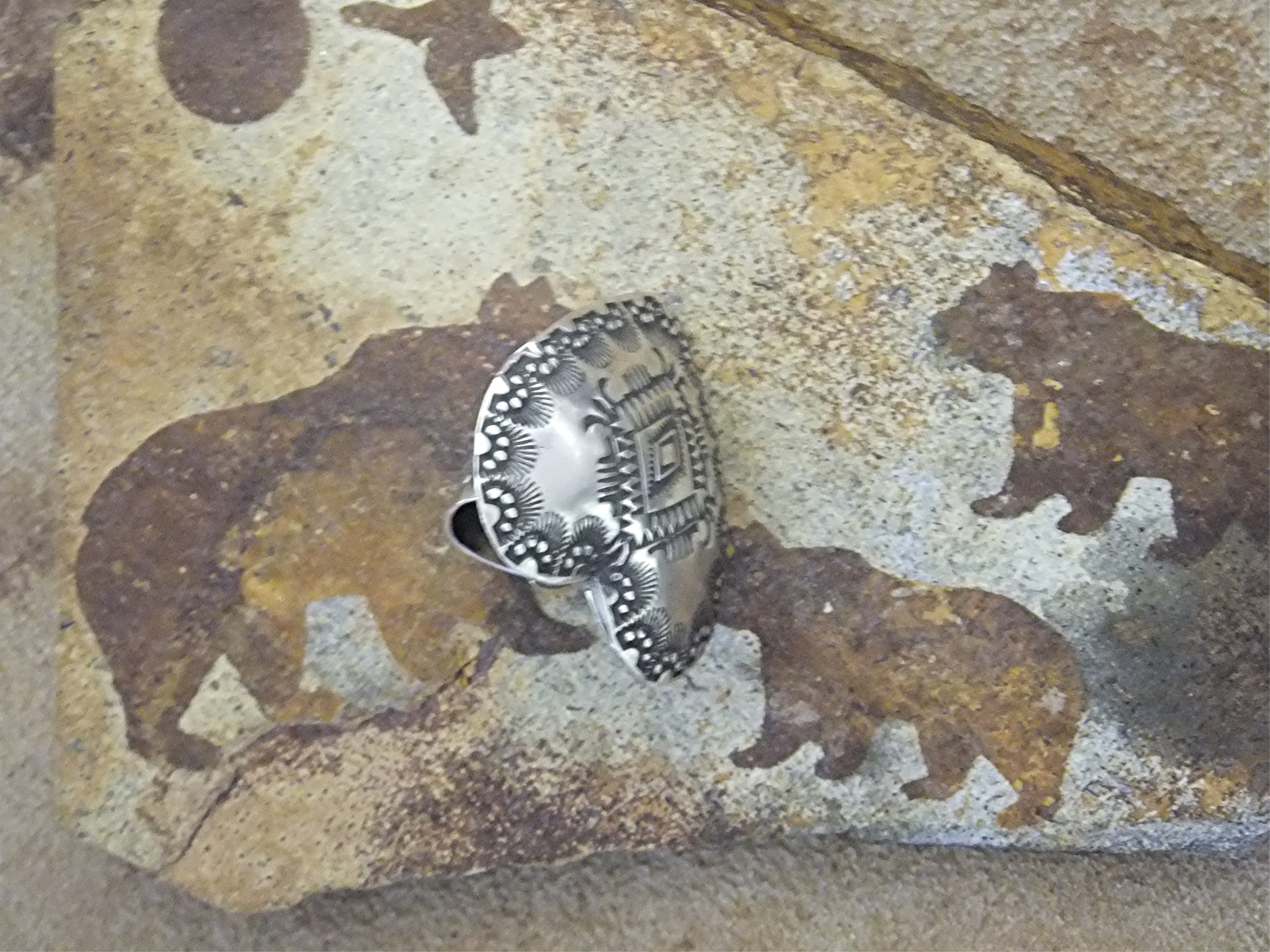 Navajo Sterling Silver Heart Ring Vincent Platero