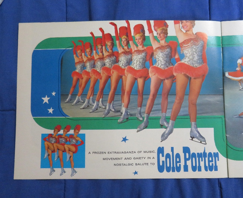 Original 1964 Ice Capades Program The Big Show (George Petty Pin Up Girl Cover)