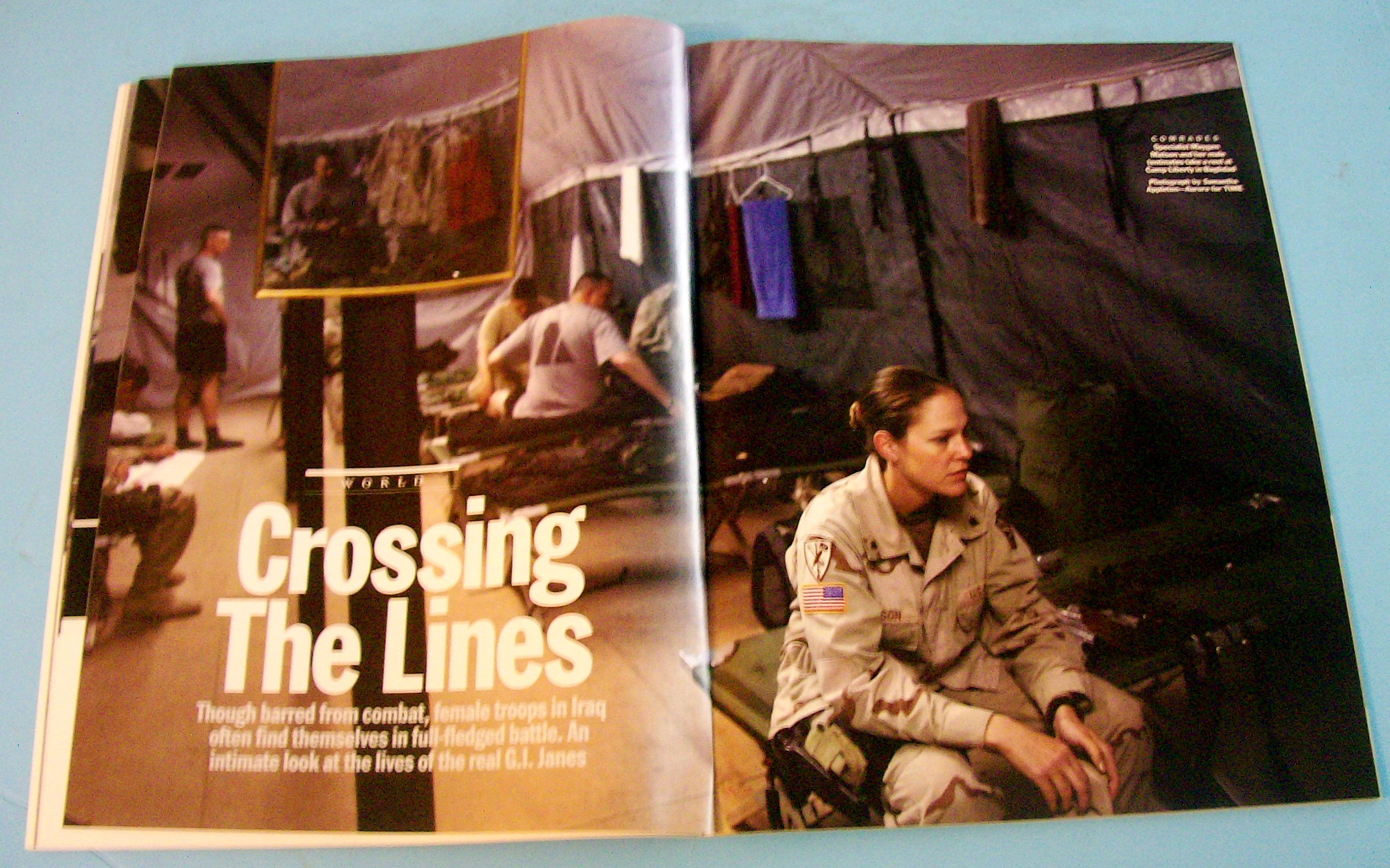 Time Magazine February 27, 2006 Sticking To His Guns