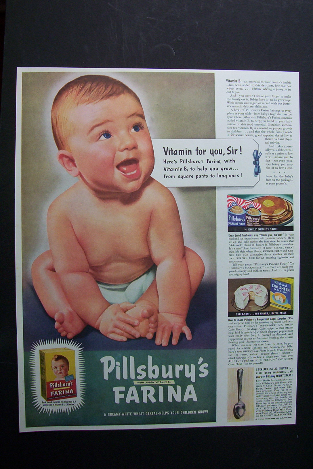 1941 Pillsbury's Farina