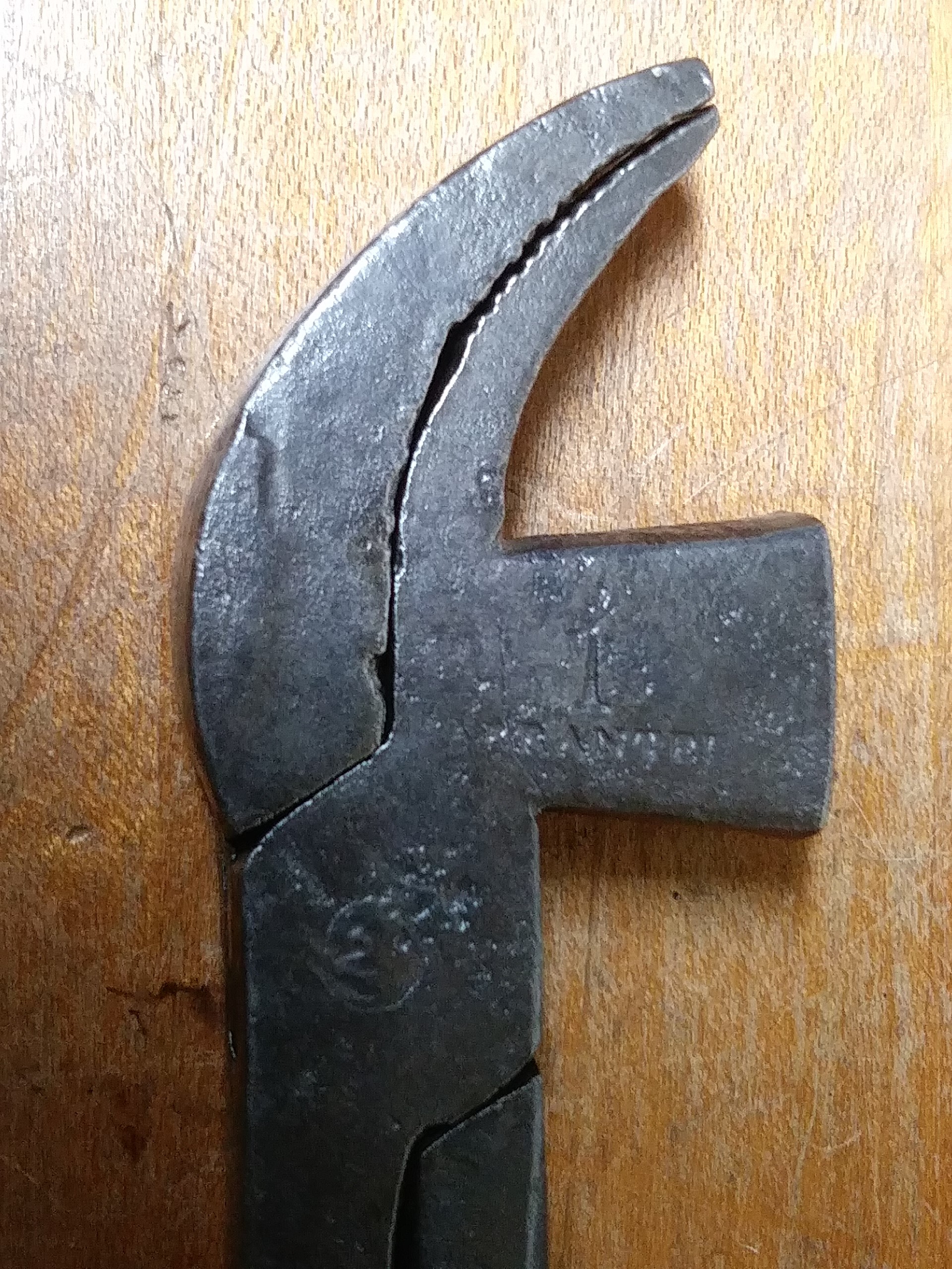 Detheridge Cobblers Combination Pliers, Antique, Hammer