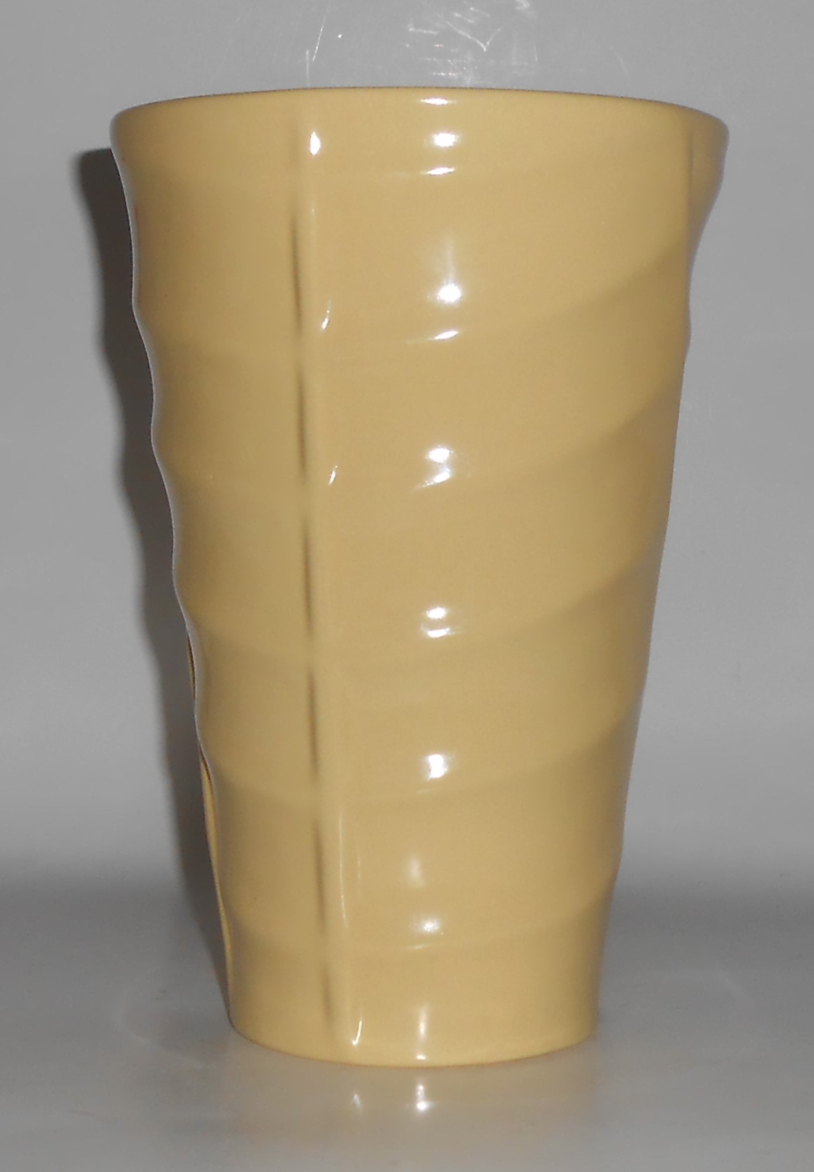 Bauer Pottery Yellow FRANCISCAN Copy Vase