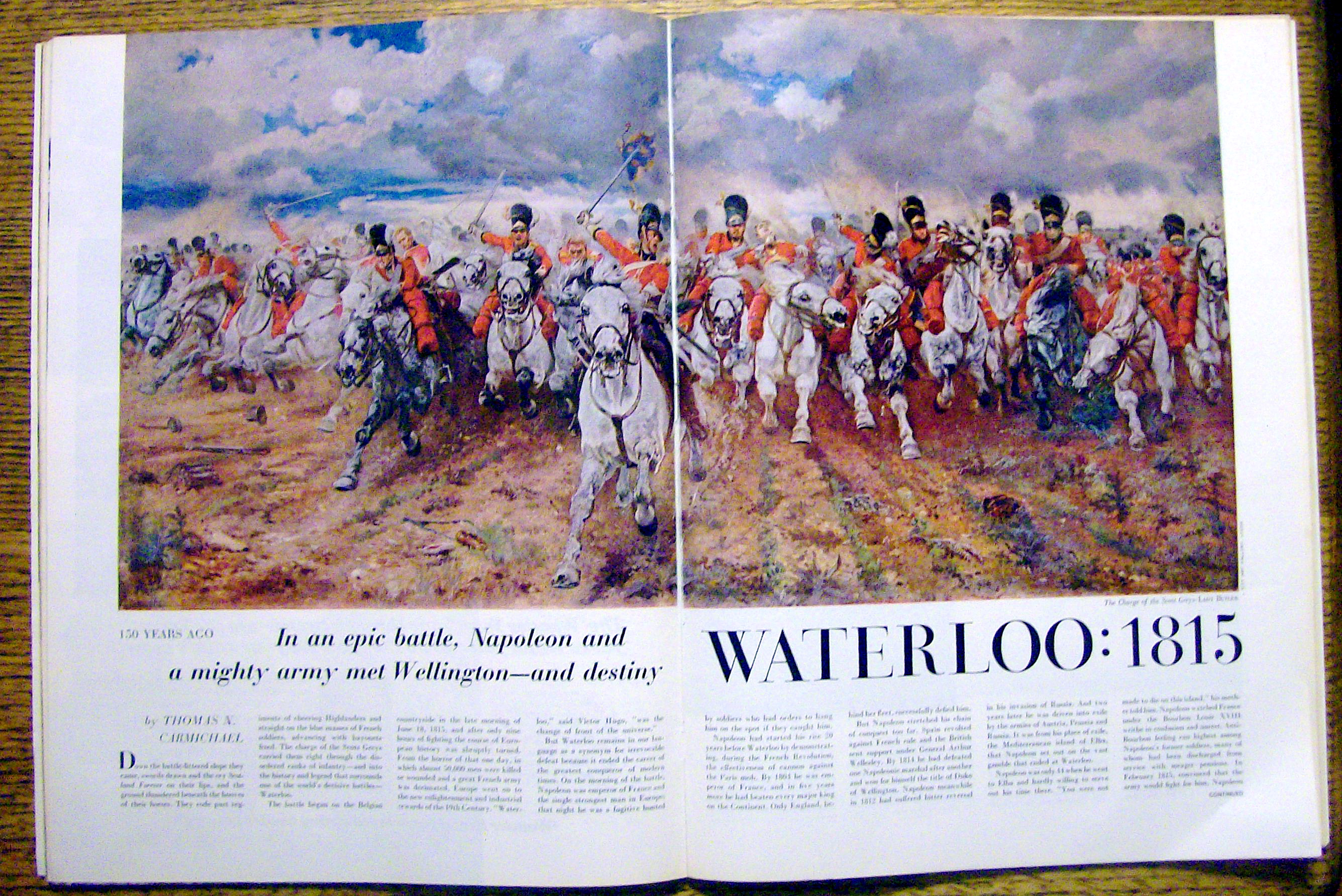 Life Magazine June 11, 1965 Great Battle Of Waterloo