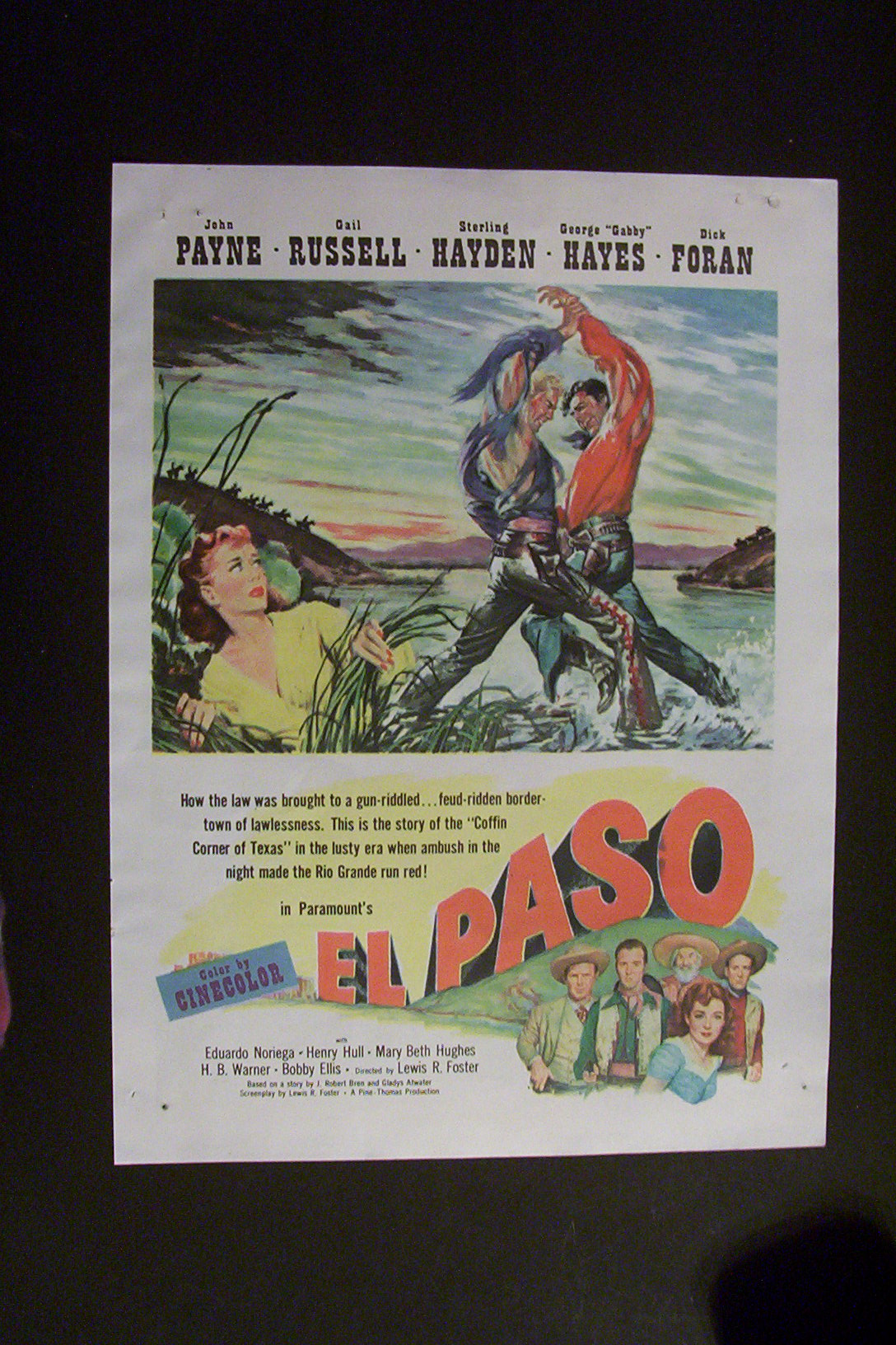 1949 El Paso with John Payne