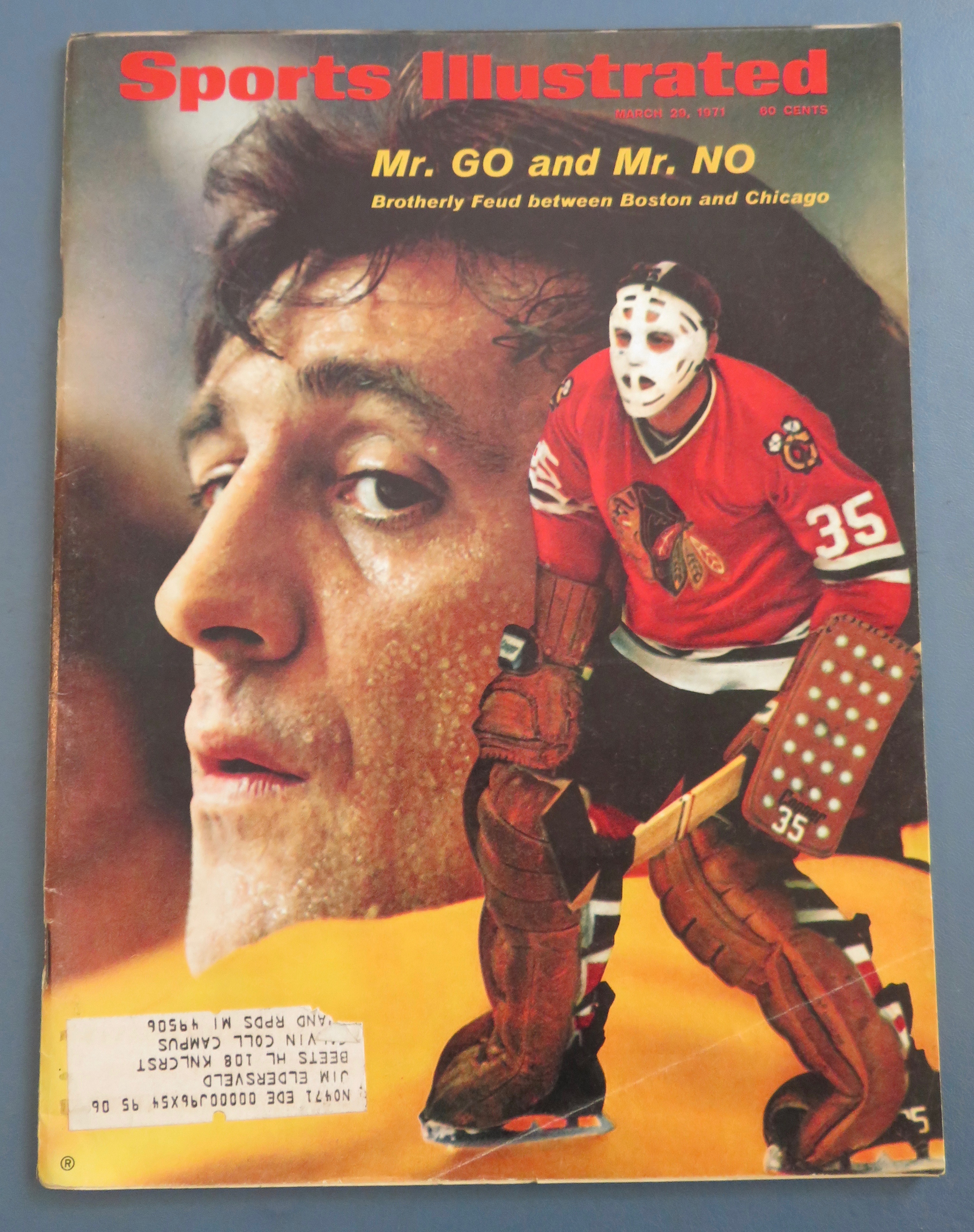 Sports Illustrated Magazine March 29, 1971 Mr Go/Mr No