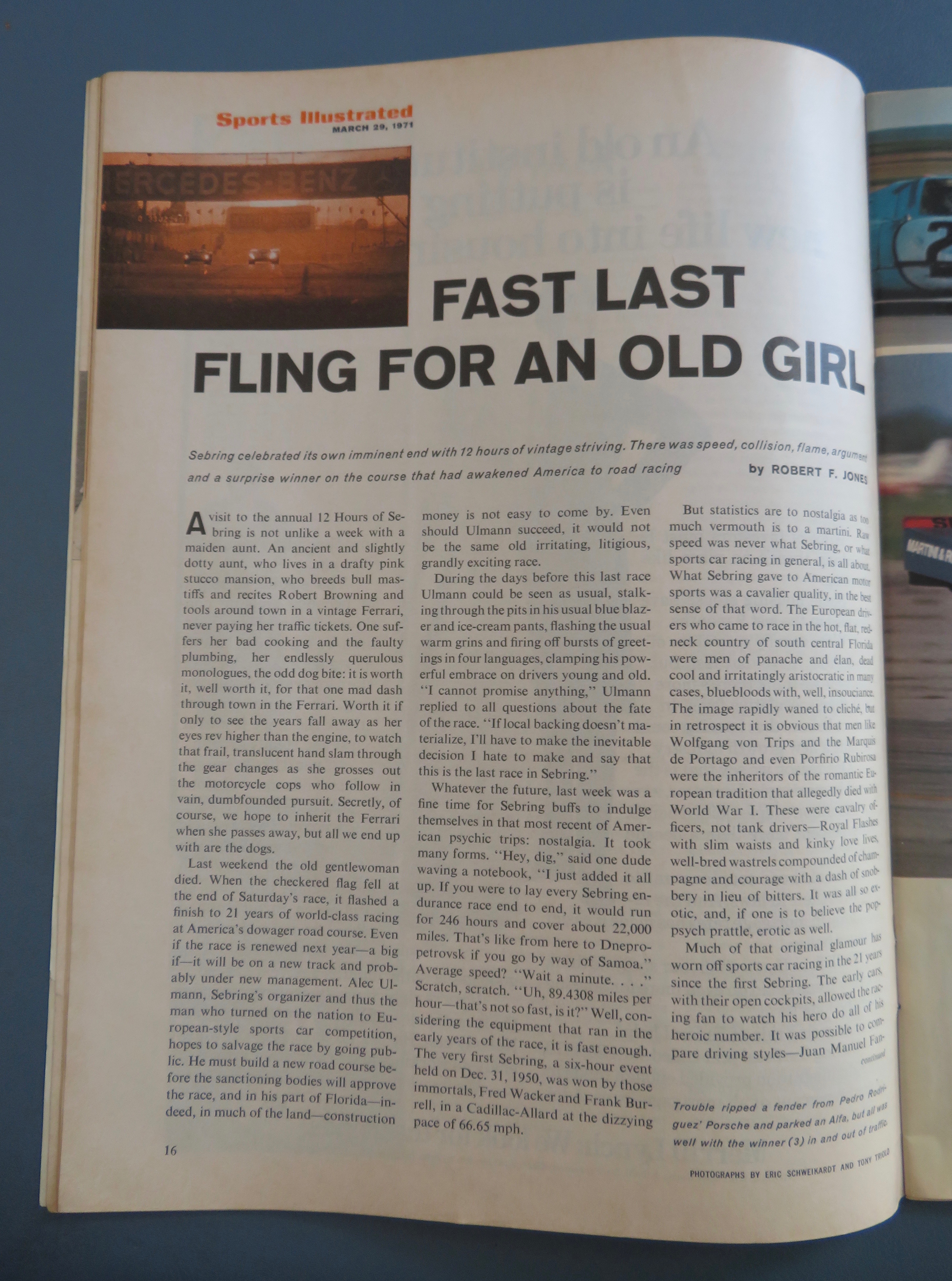 Sports Illustrated Magazine March 29, 1971 Mr Go/Mr No