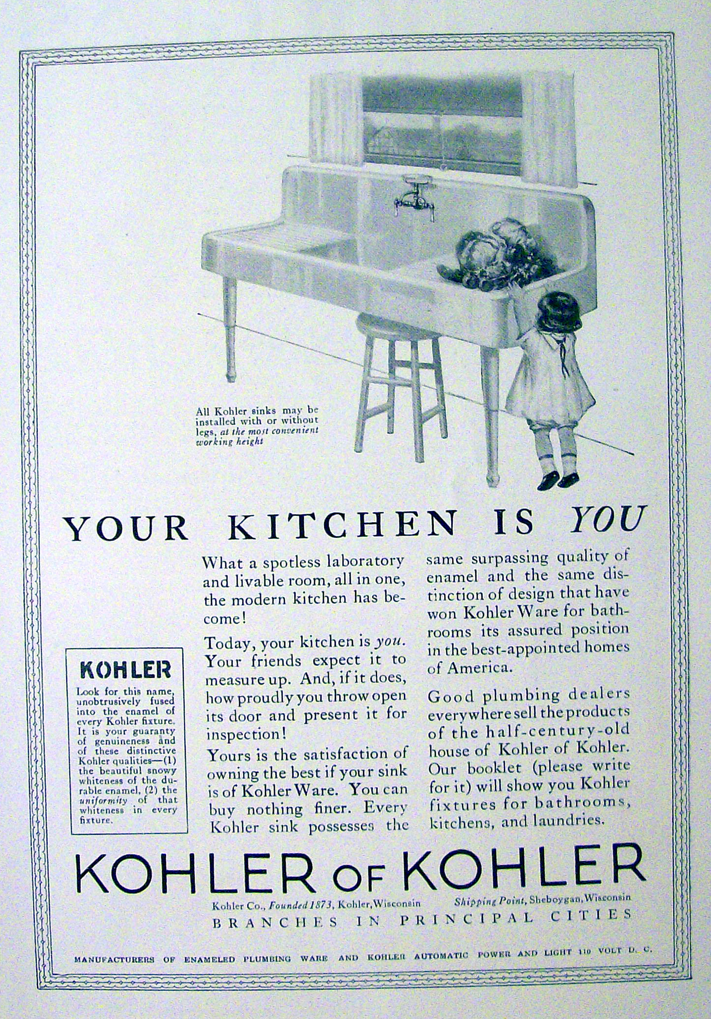 1923 Kohler of Kohler