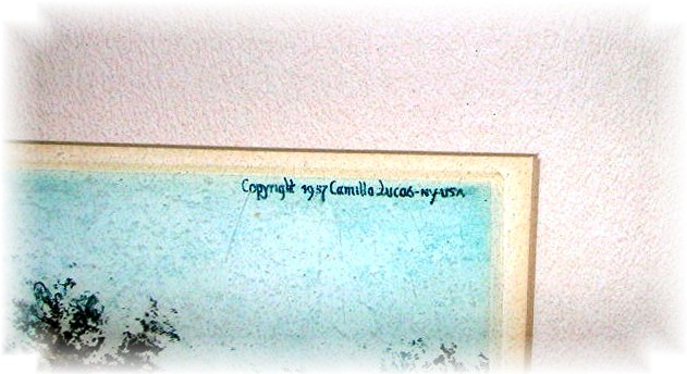 FRAMED ETCHING NUMBER 29 - PIERRE Sydney Lucas