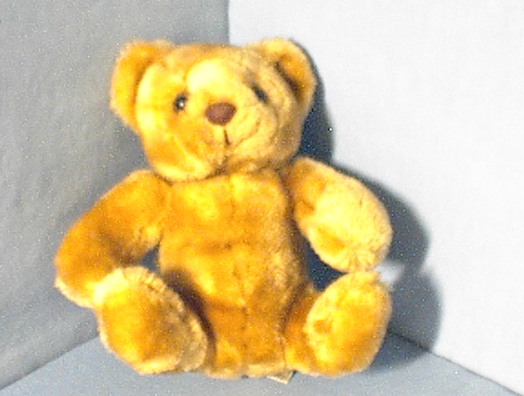Small Russ Berrie Stuffed Teddy Bear