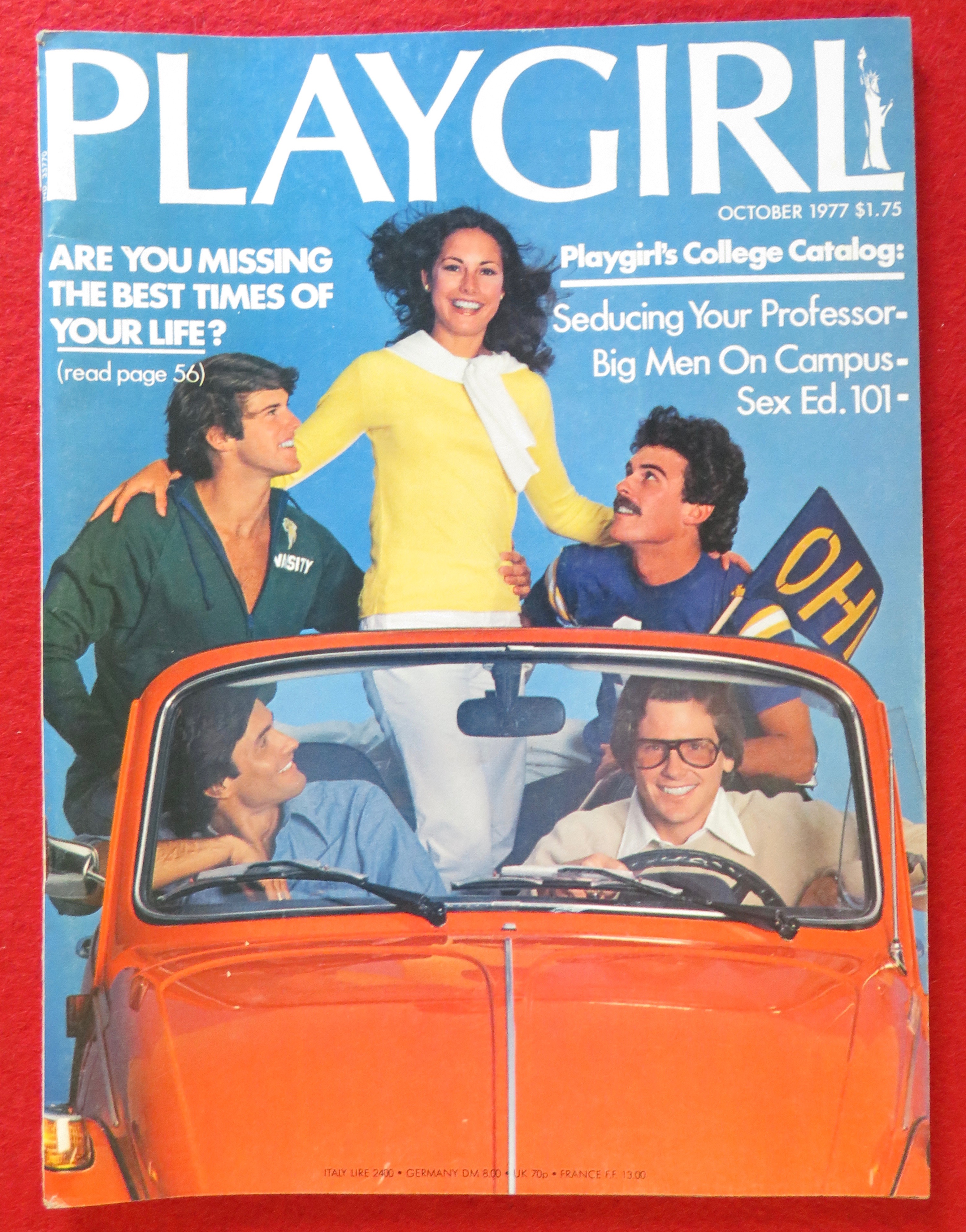 Playgirl Magazine October 1977 Richard Burke Davis