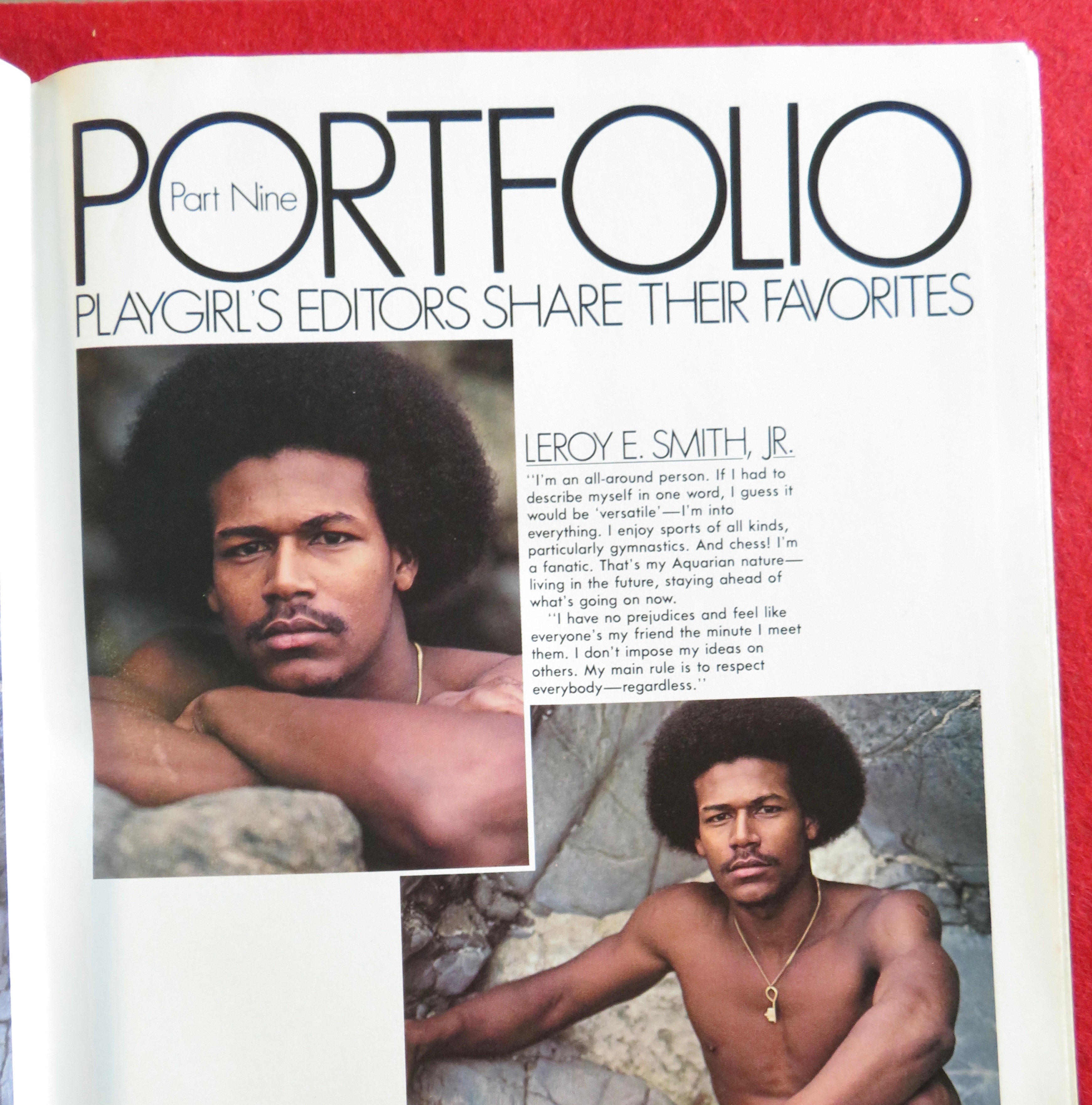 Playgirl Magazine October 1977 Richard Burke Davis