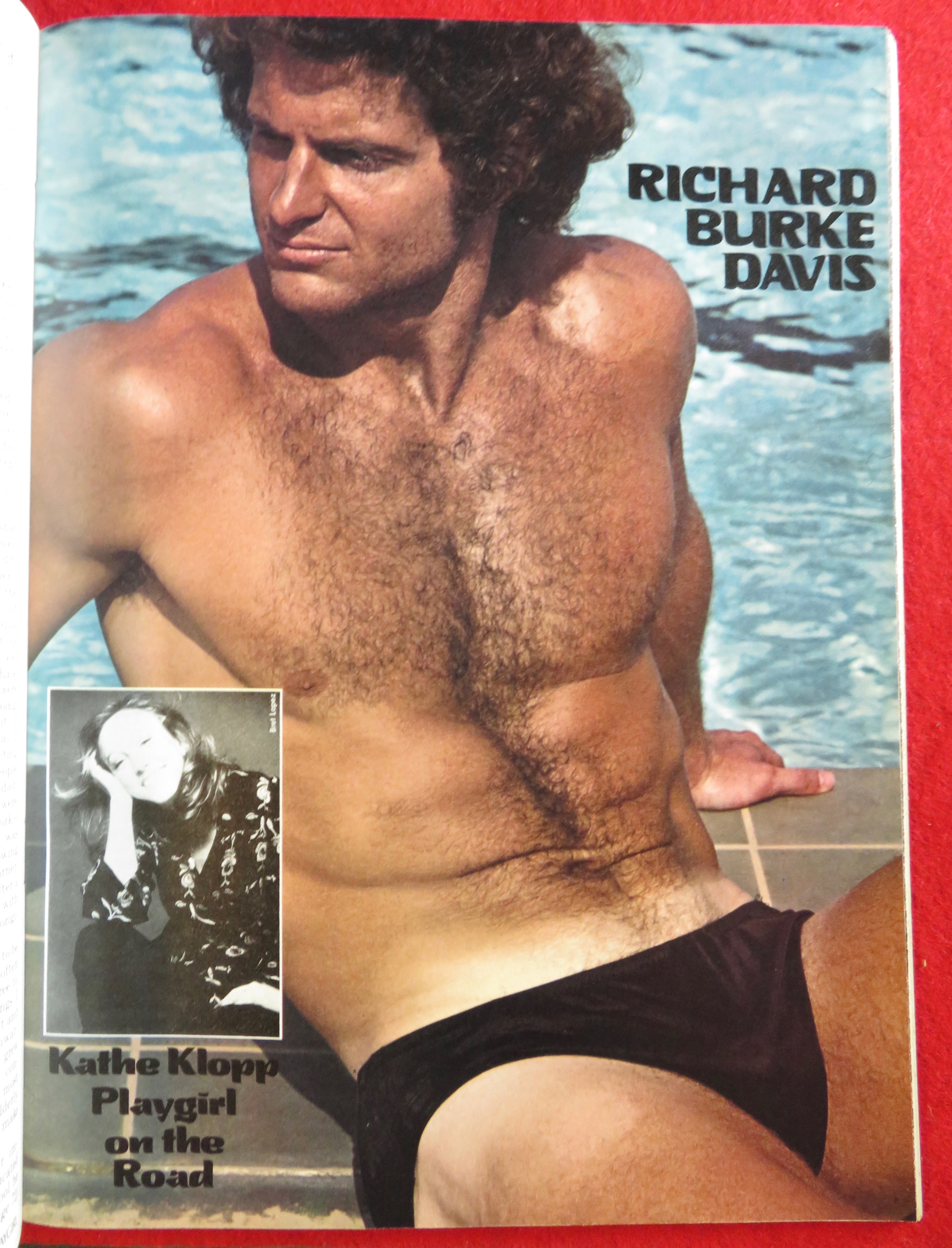 Playgirl Magazine October 1977 Richard Burke Davis