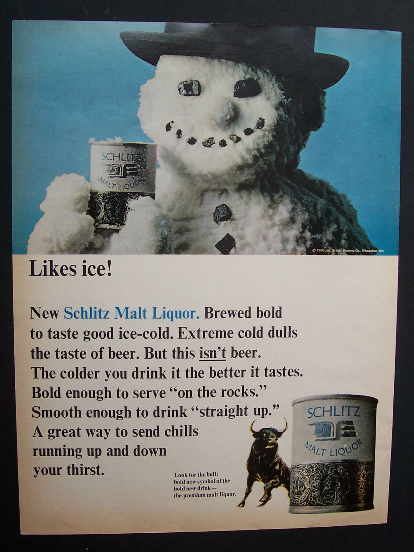 1966 Schlitz Malt Liquor