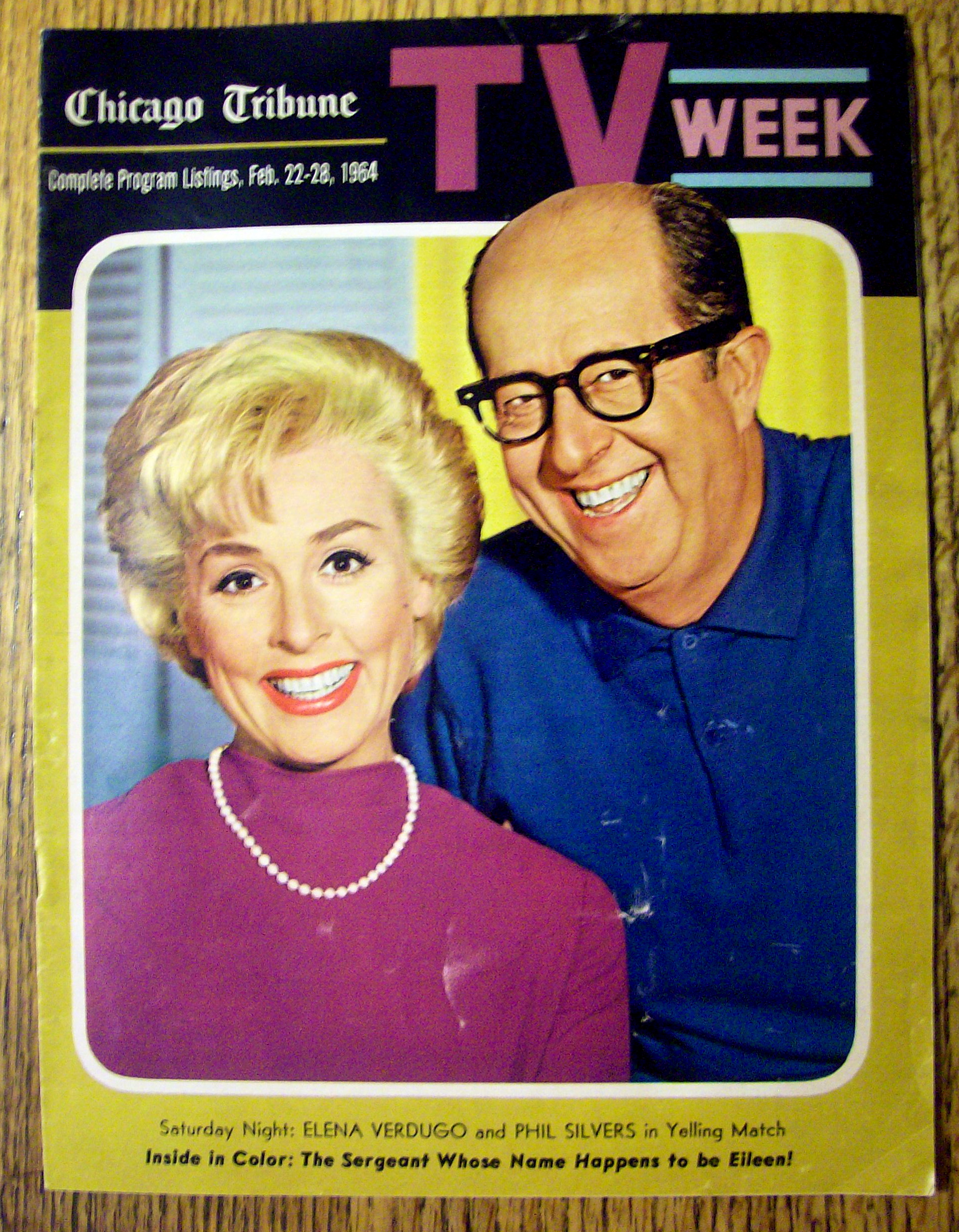 TV Week-February 22-28,1964-Phil Silver