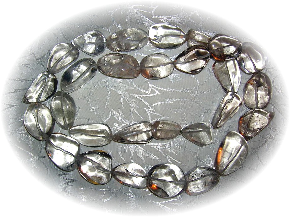 STUNNING 29 Inch ROCK CRYSTAL Necklace