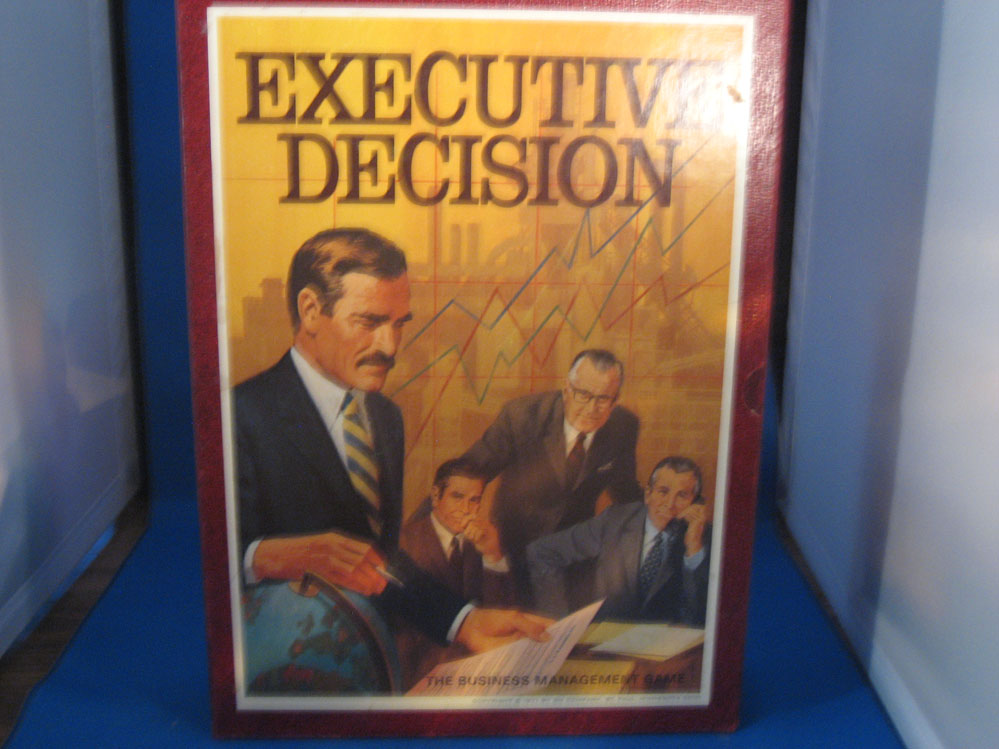 Executive Decision Shelf Game