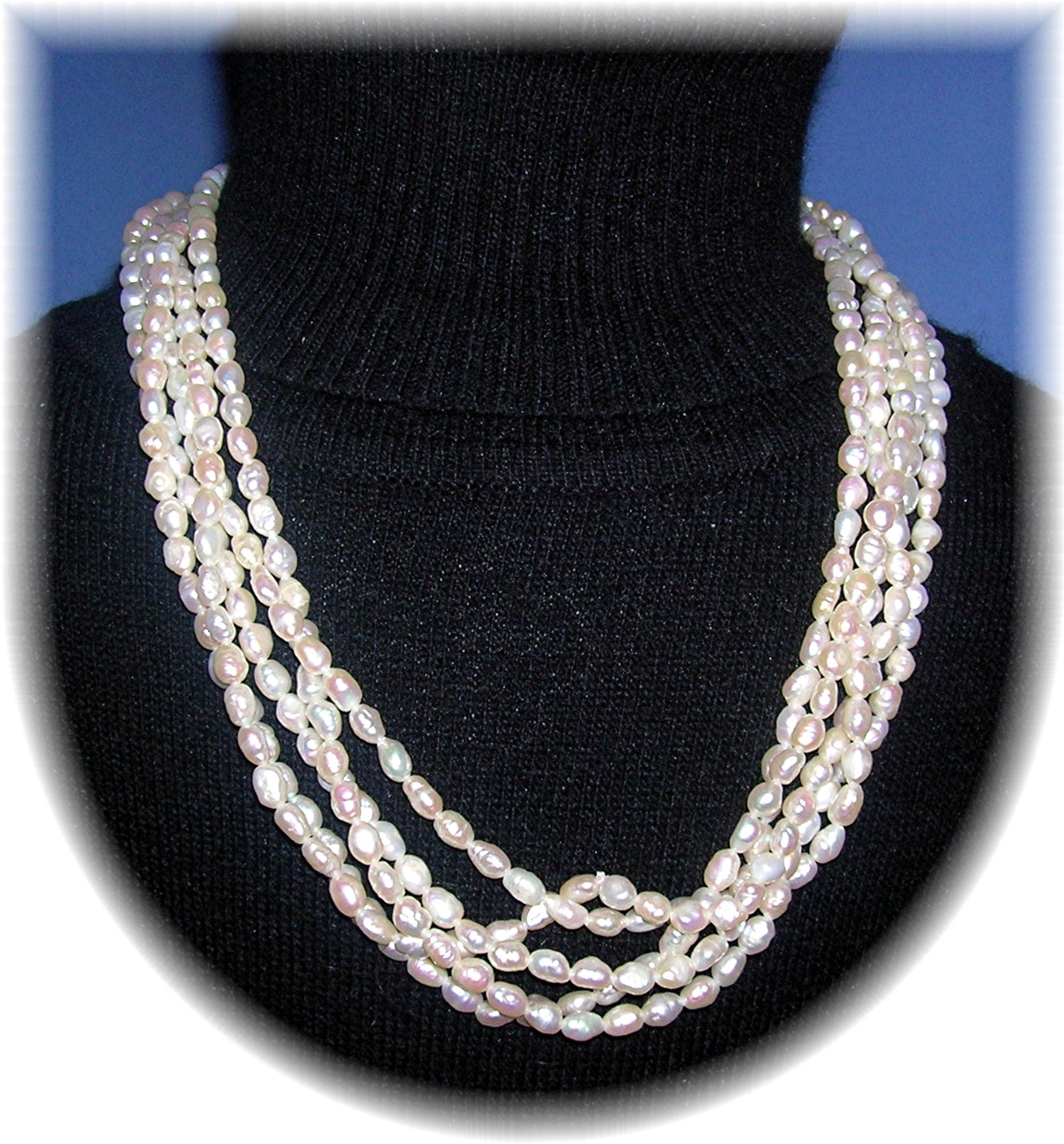 Freshwater Pearl 5 Strand Necklace
