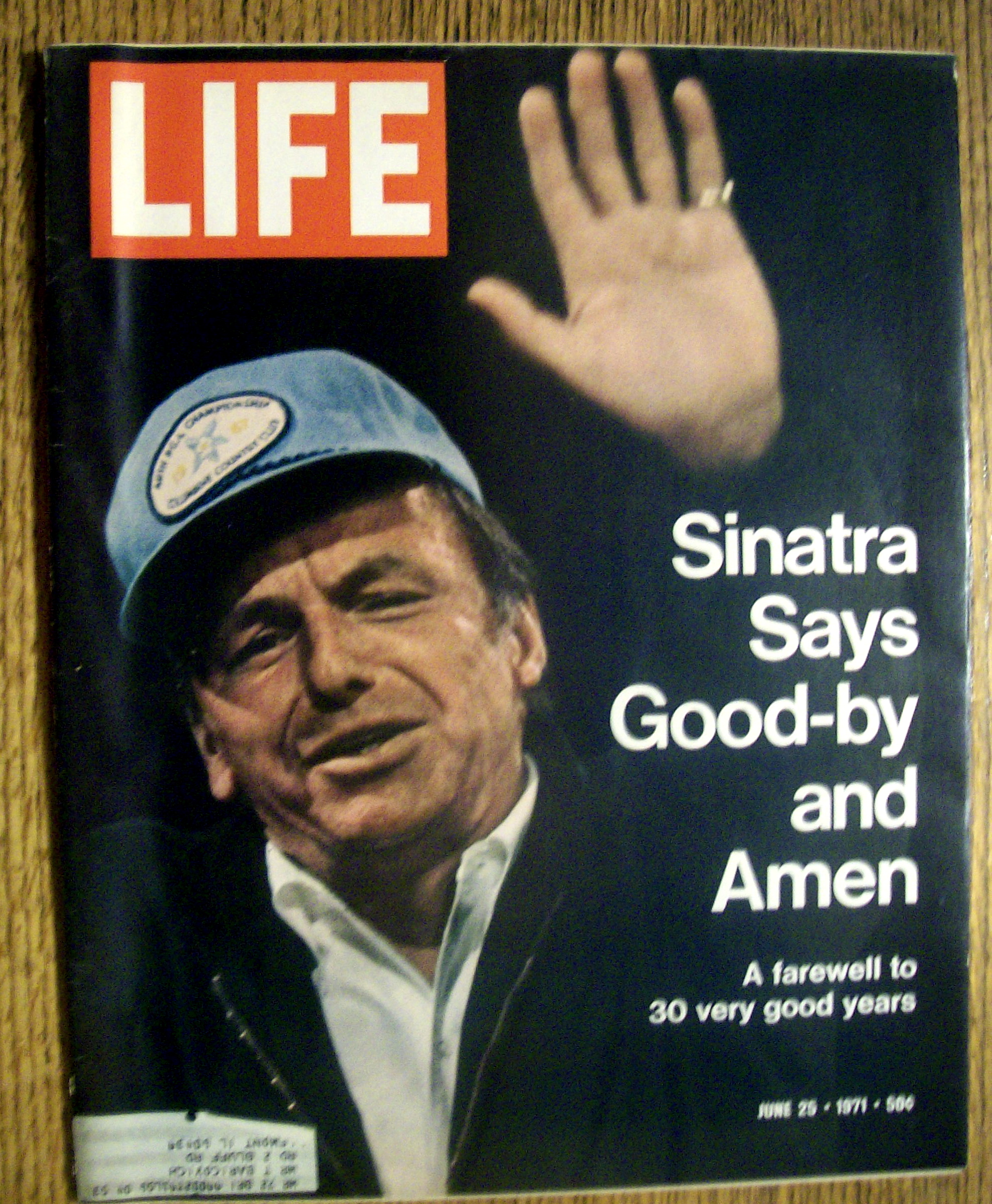 Life Magazine - June 25, 1971 - Frank Sinatra