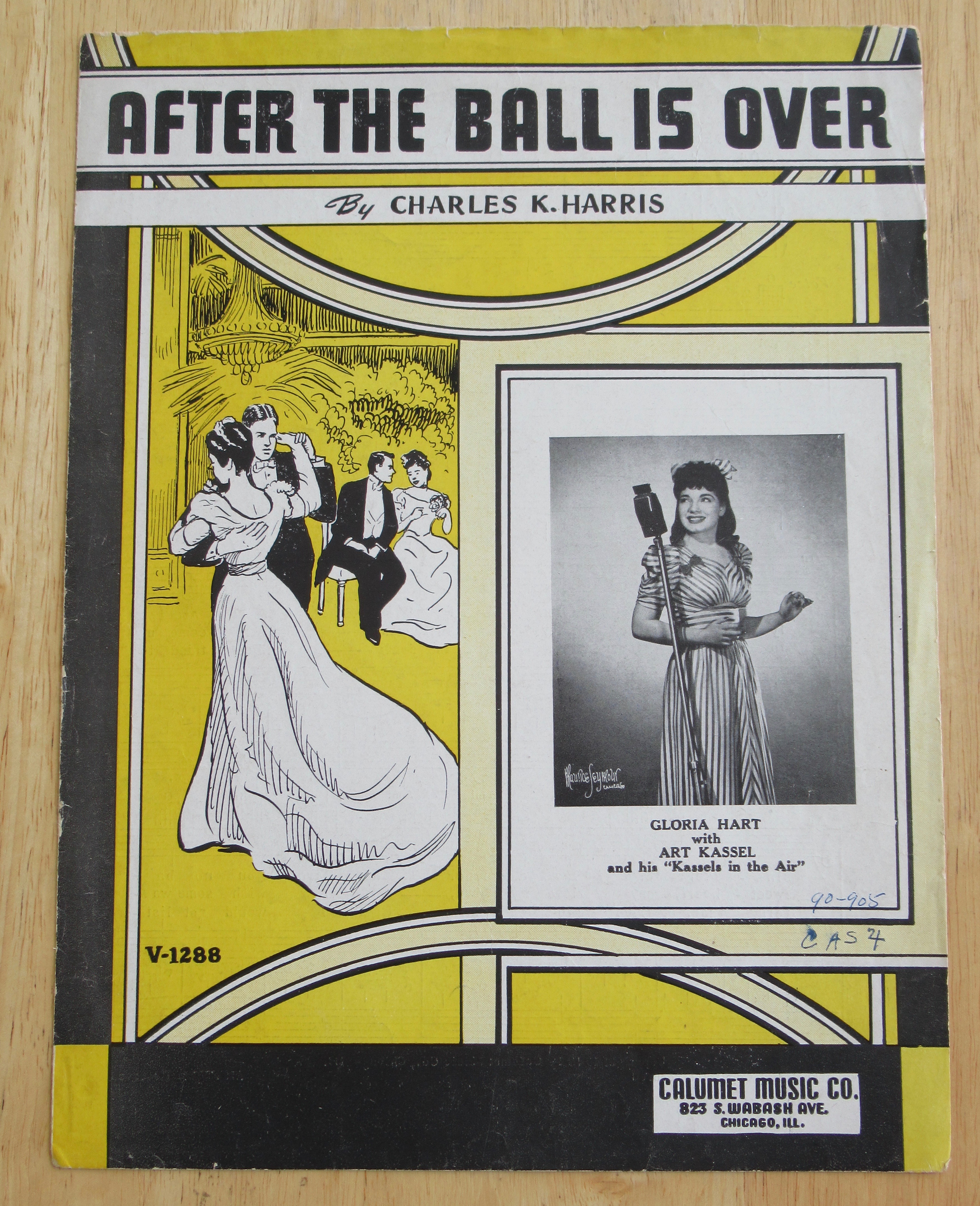1948 After The Ball Is Over Sheet Music