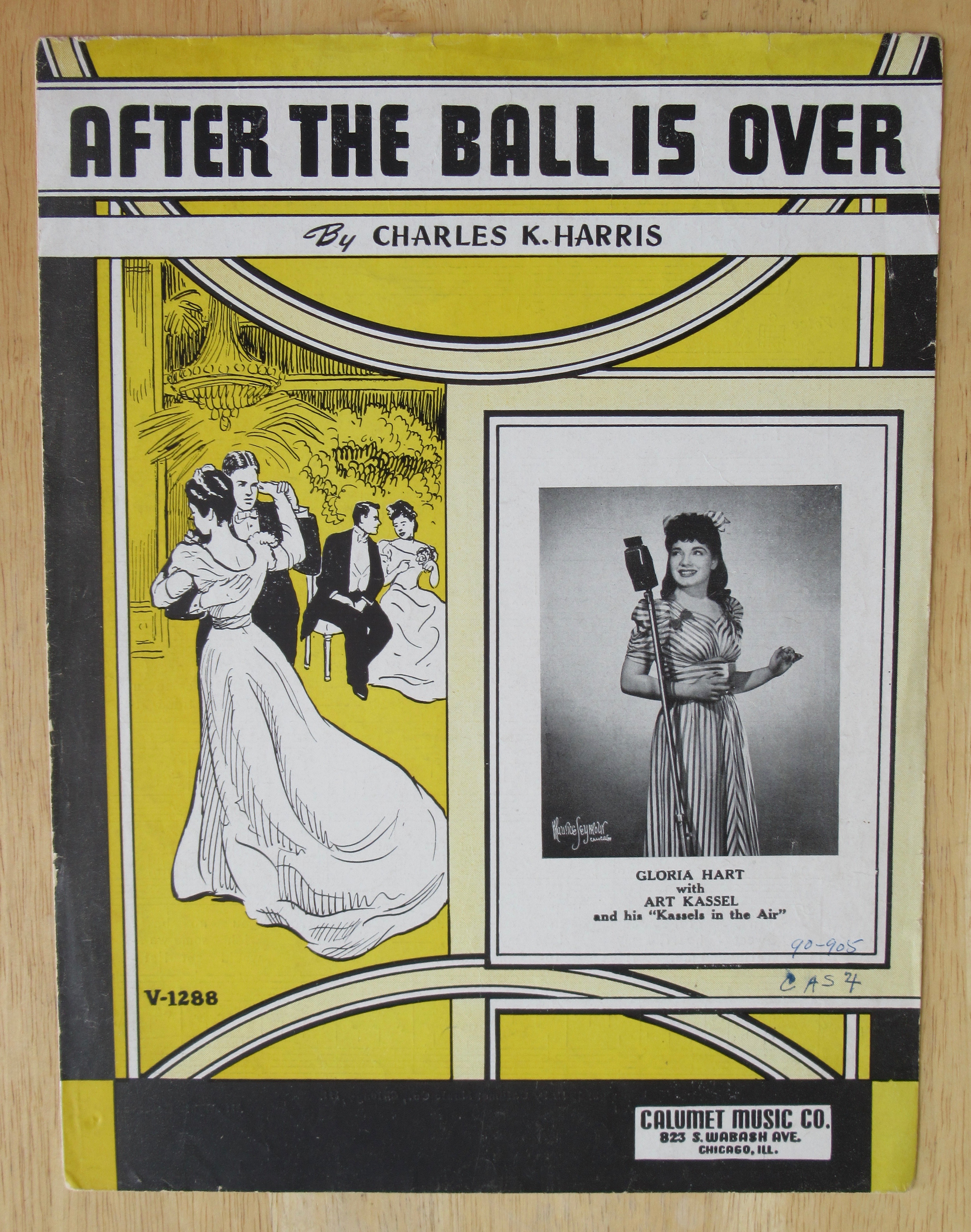 1948 After The Ball Is Over Sheet Music