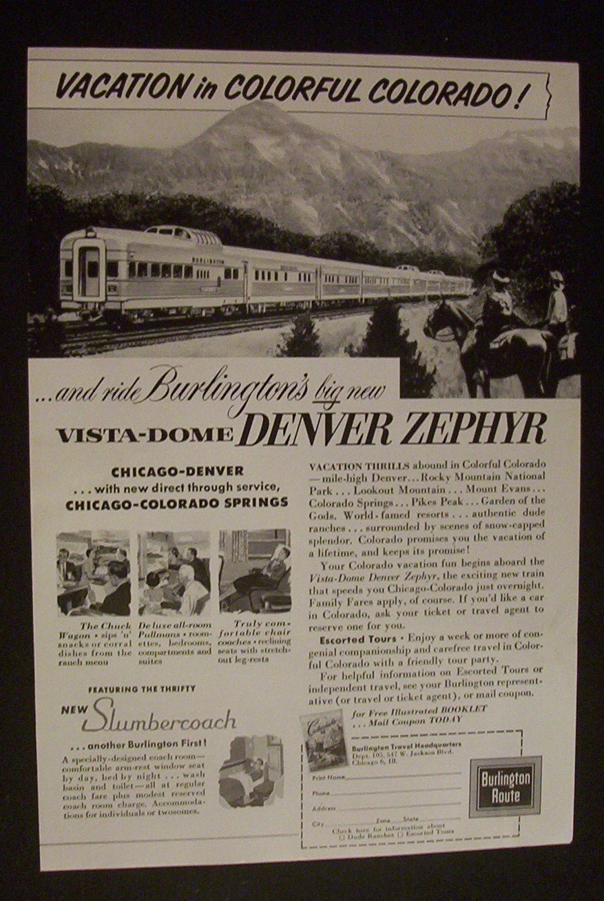 1957 Burlington Route