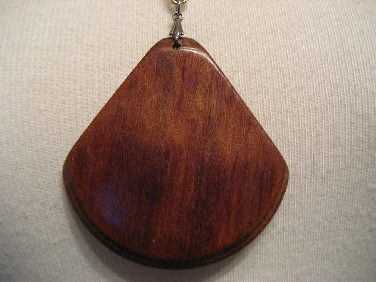 Art Deco Syle Wooden Necklace