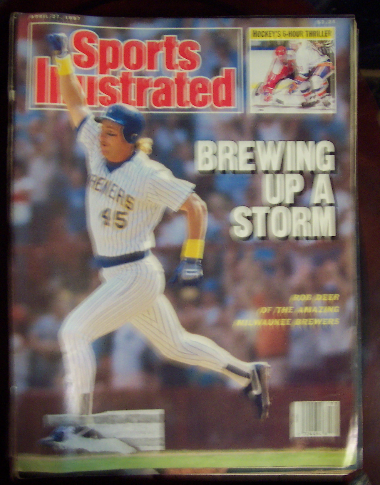 Sports Illustrated Magazine - April 27, 1987 - Rob Deer