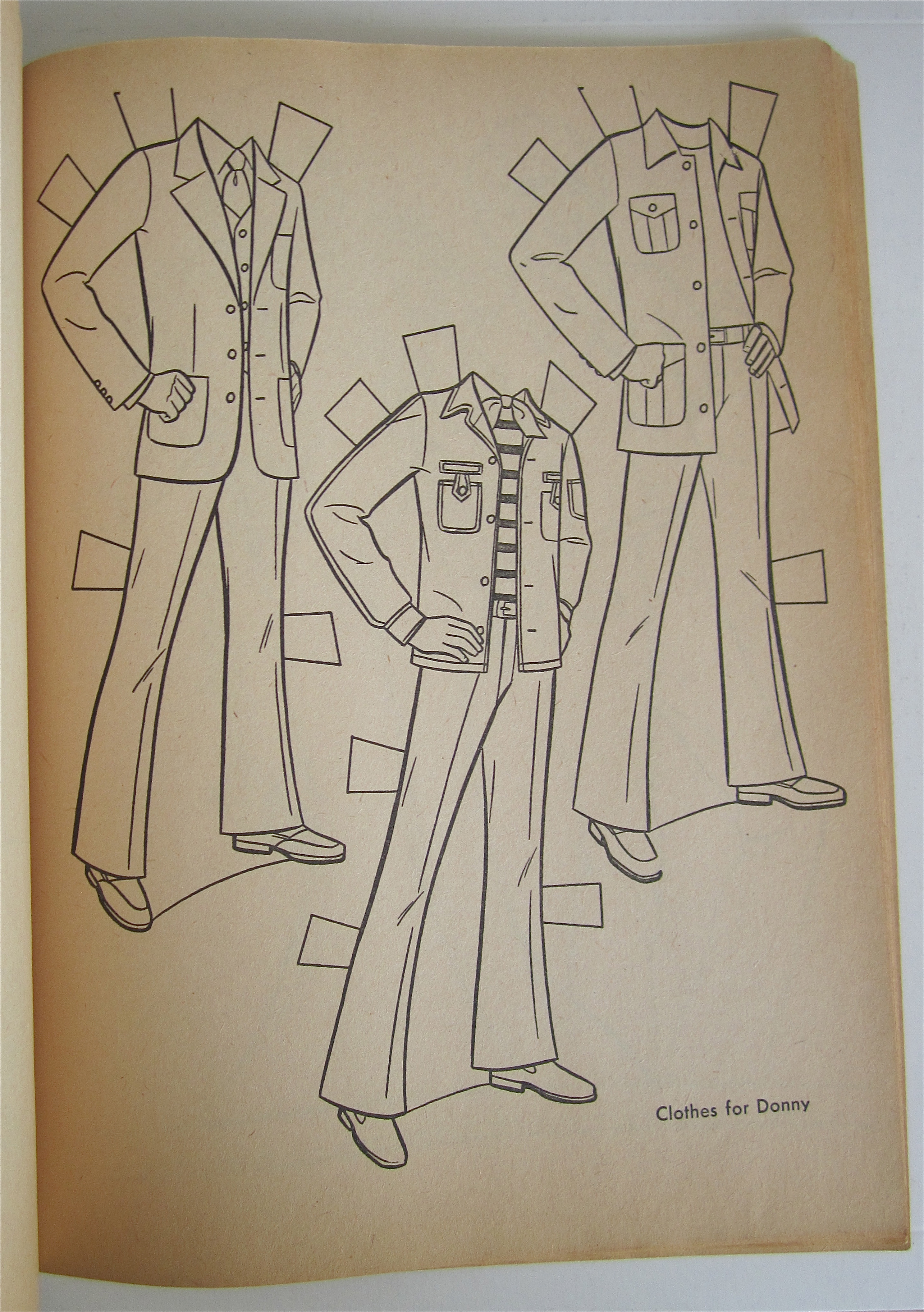 Donny & Marie Whitman Coloring Book 1977