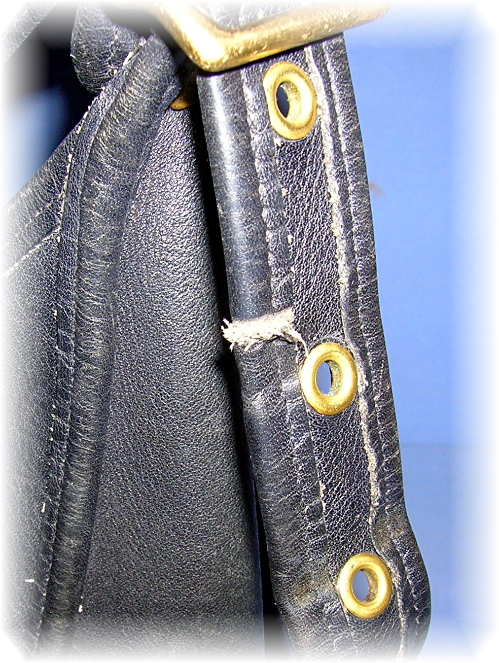 Black Coach Leather Shoulder Bag