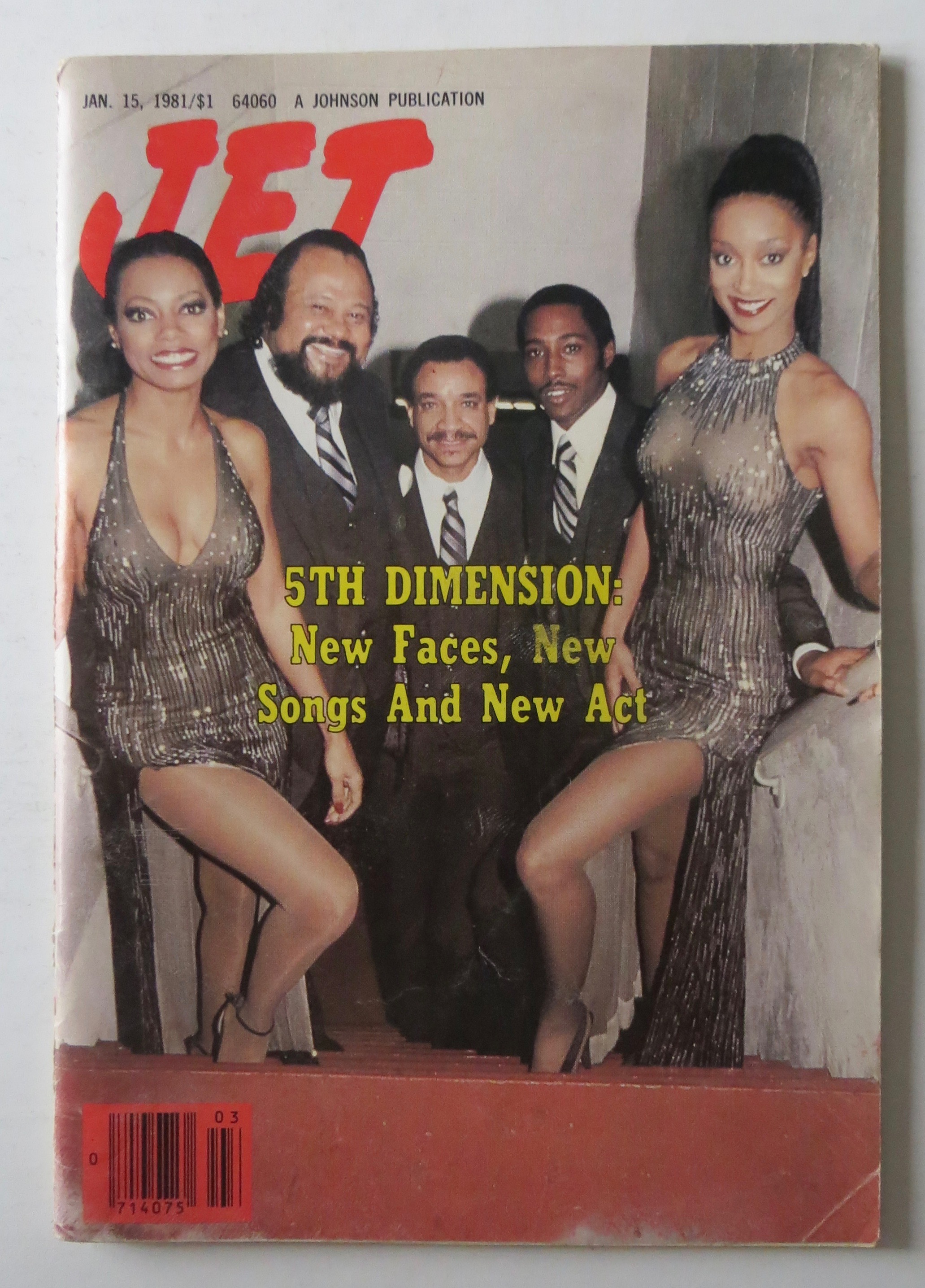 Jet Magazine January 15, 1981 5th Dimension