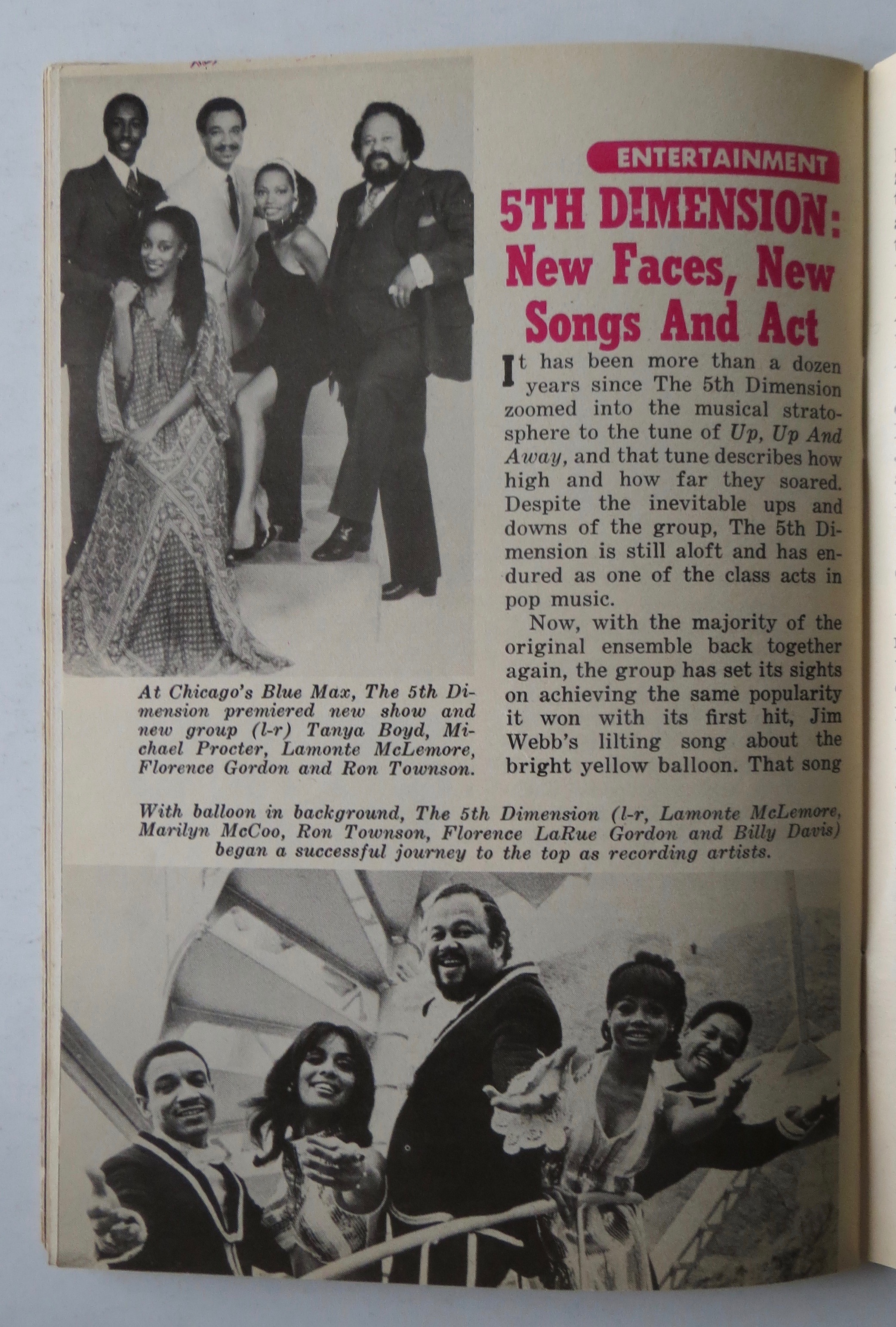 Jet Magazine January 15, 1981 5th Dimension