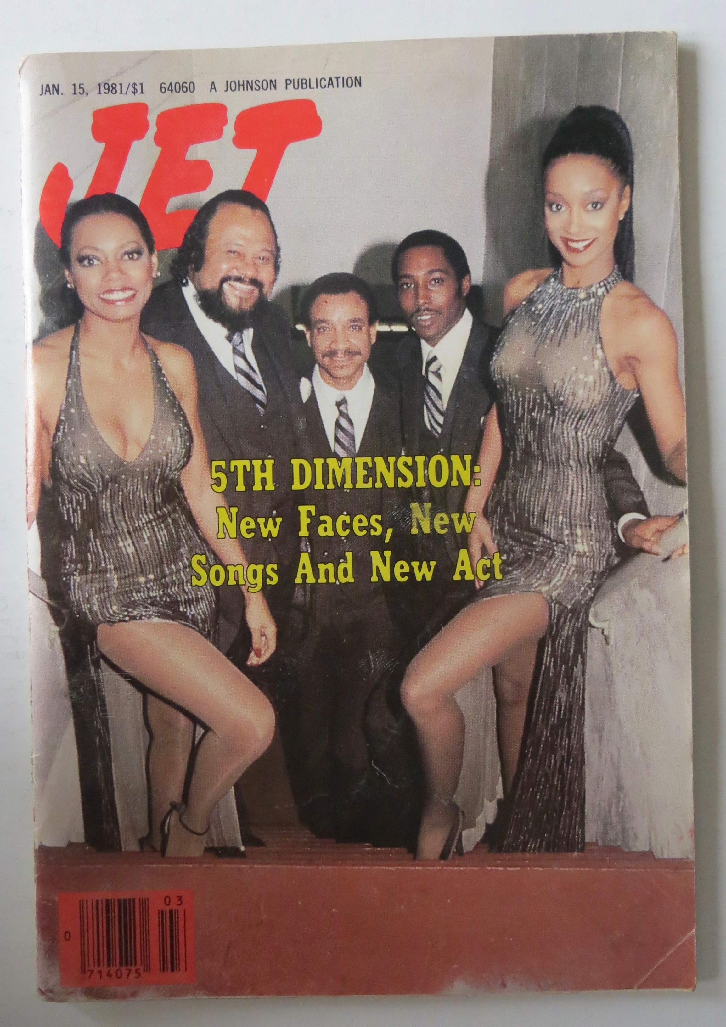 Jet Magazine January 15, 1981 5th Dimension