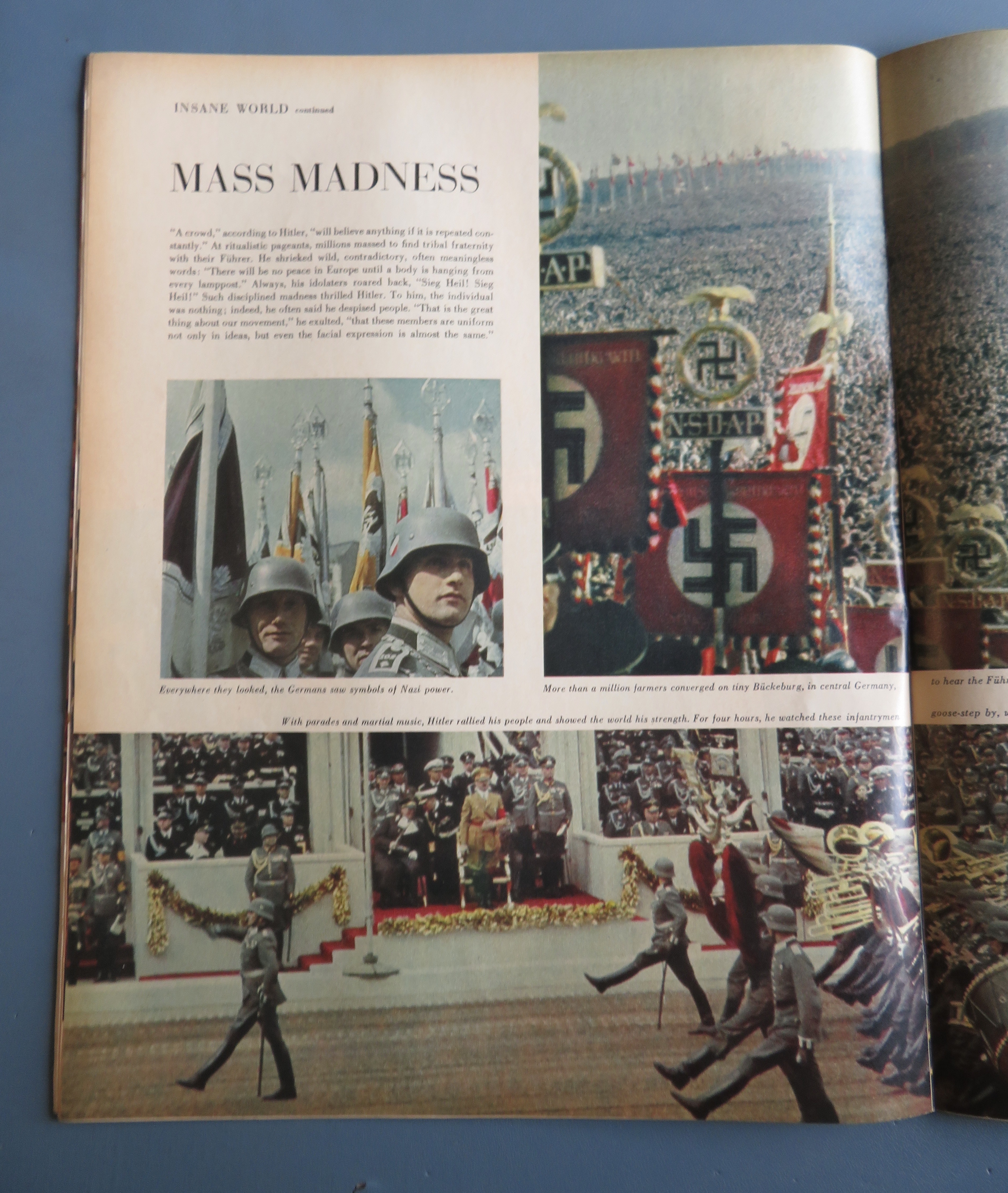 Look Magazine January 6, 1959 Adolf Hitler