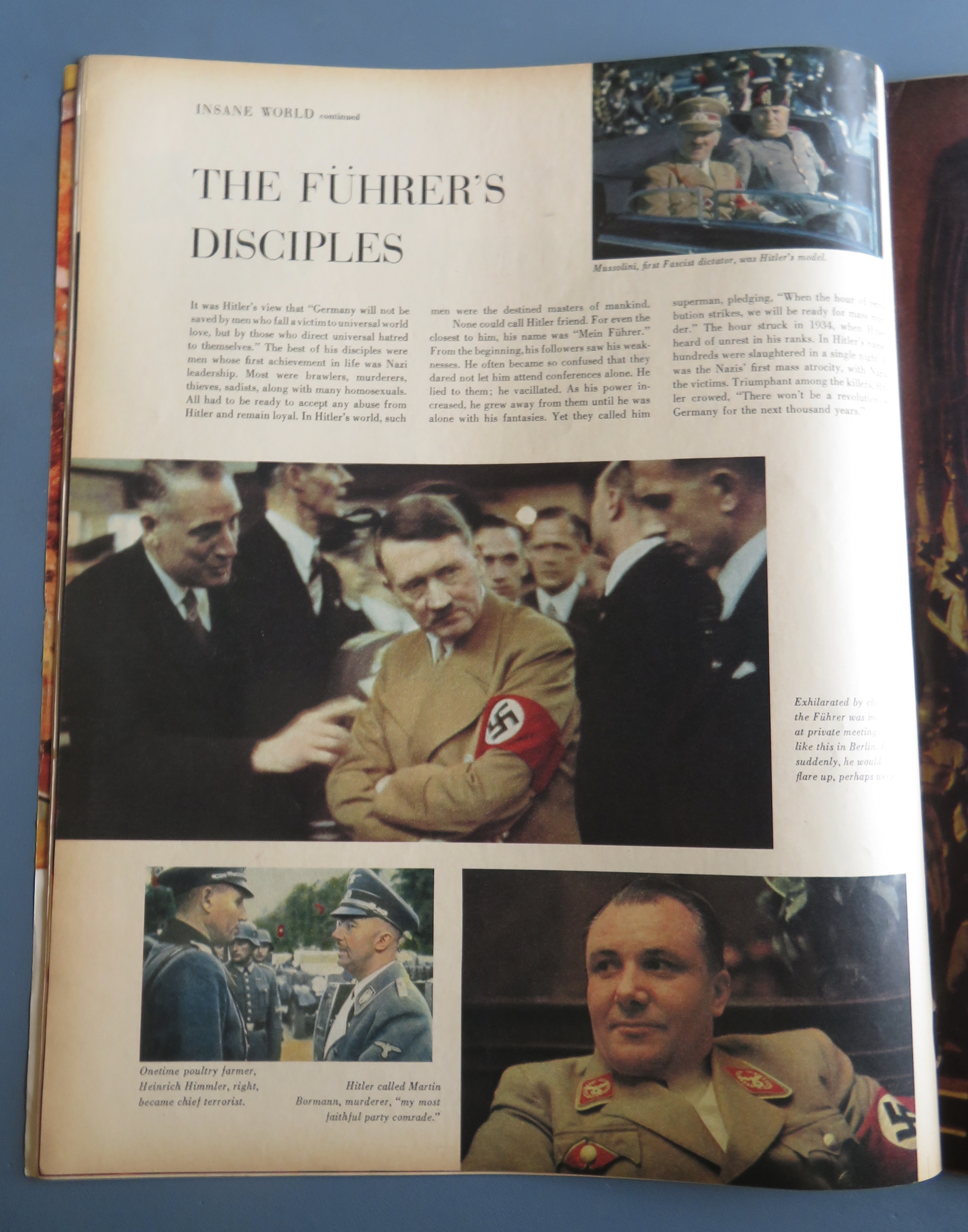 Look Magazine January 6, 1959 Adolf Hitler