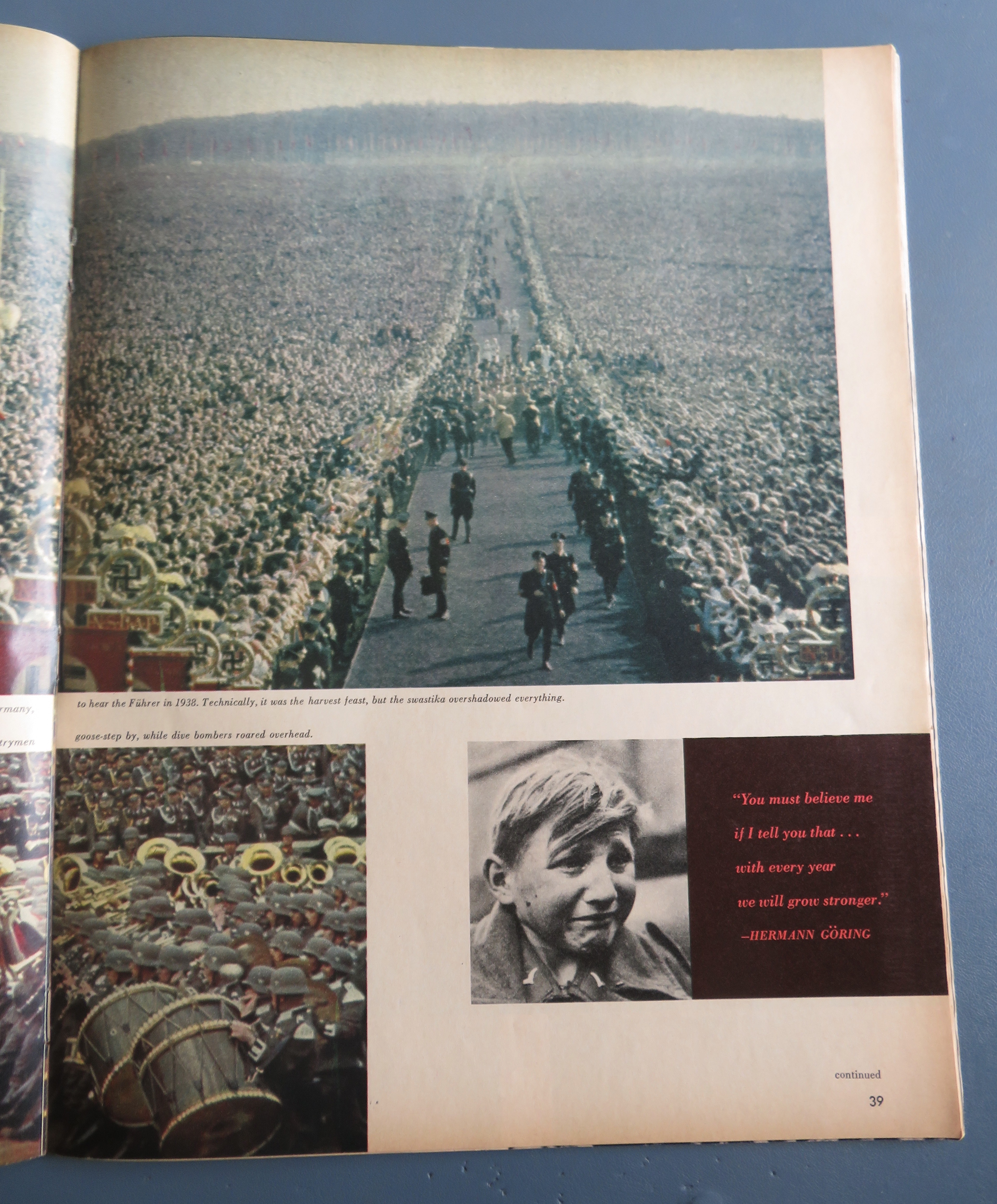 Look Magazine January 6, 1959 Adolf Hitler