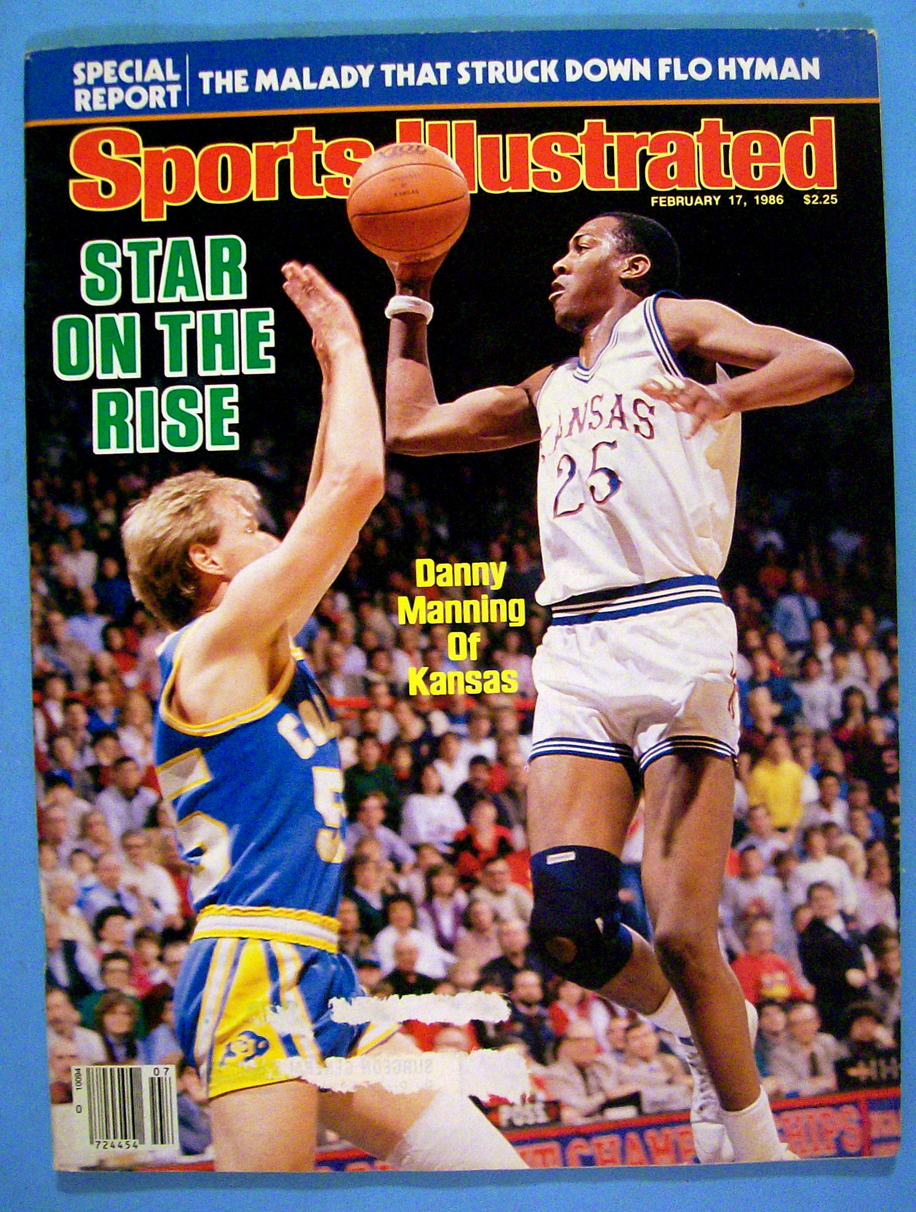 Sports Illustrated Magazine-Feb 17, 1986-Danny Manning