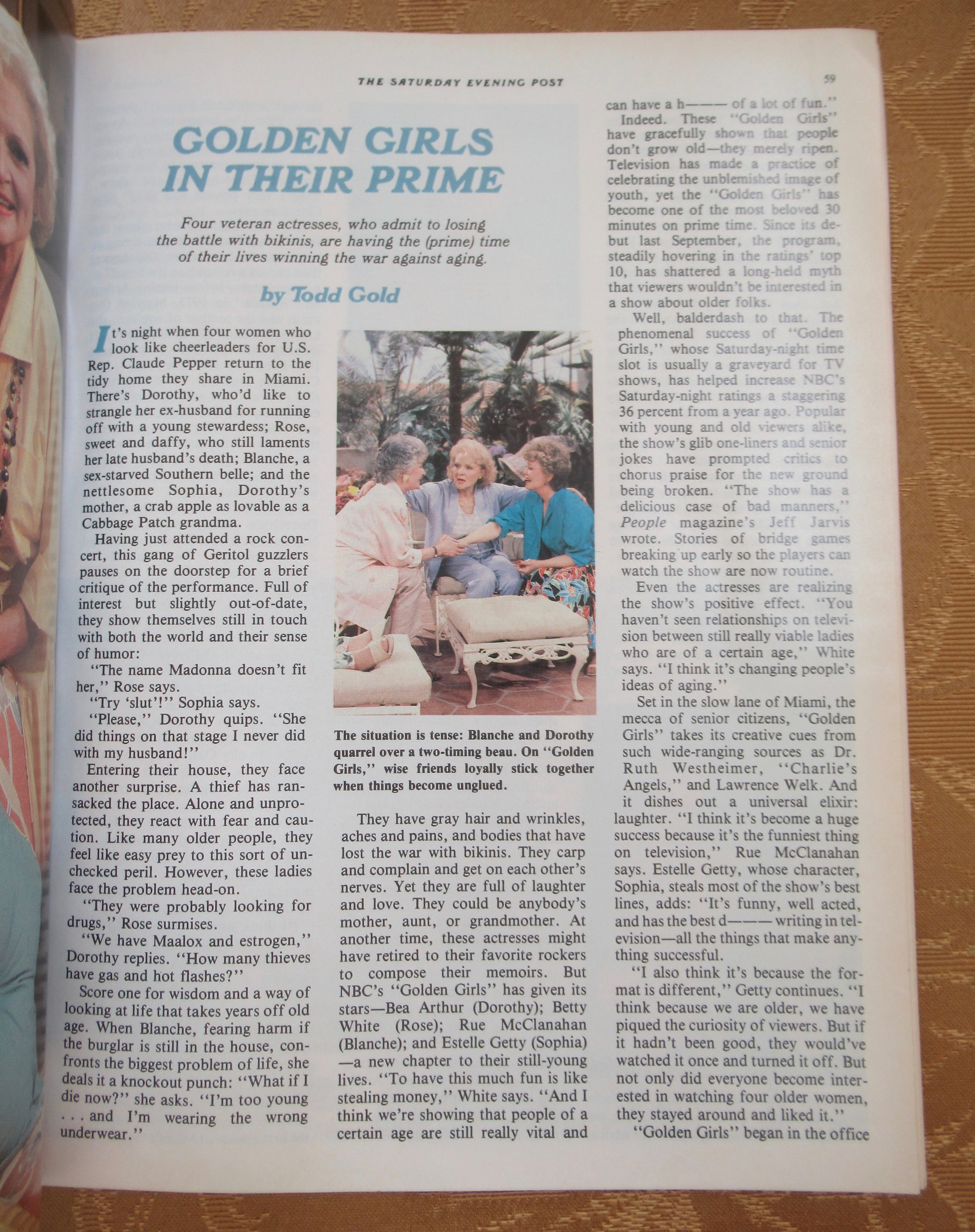Saturday Evening Post Magazine July/August 1986