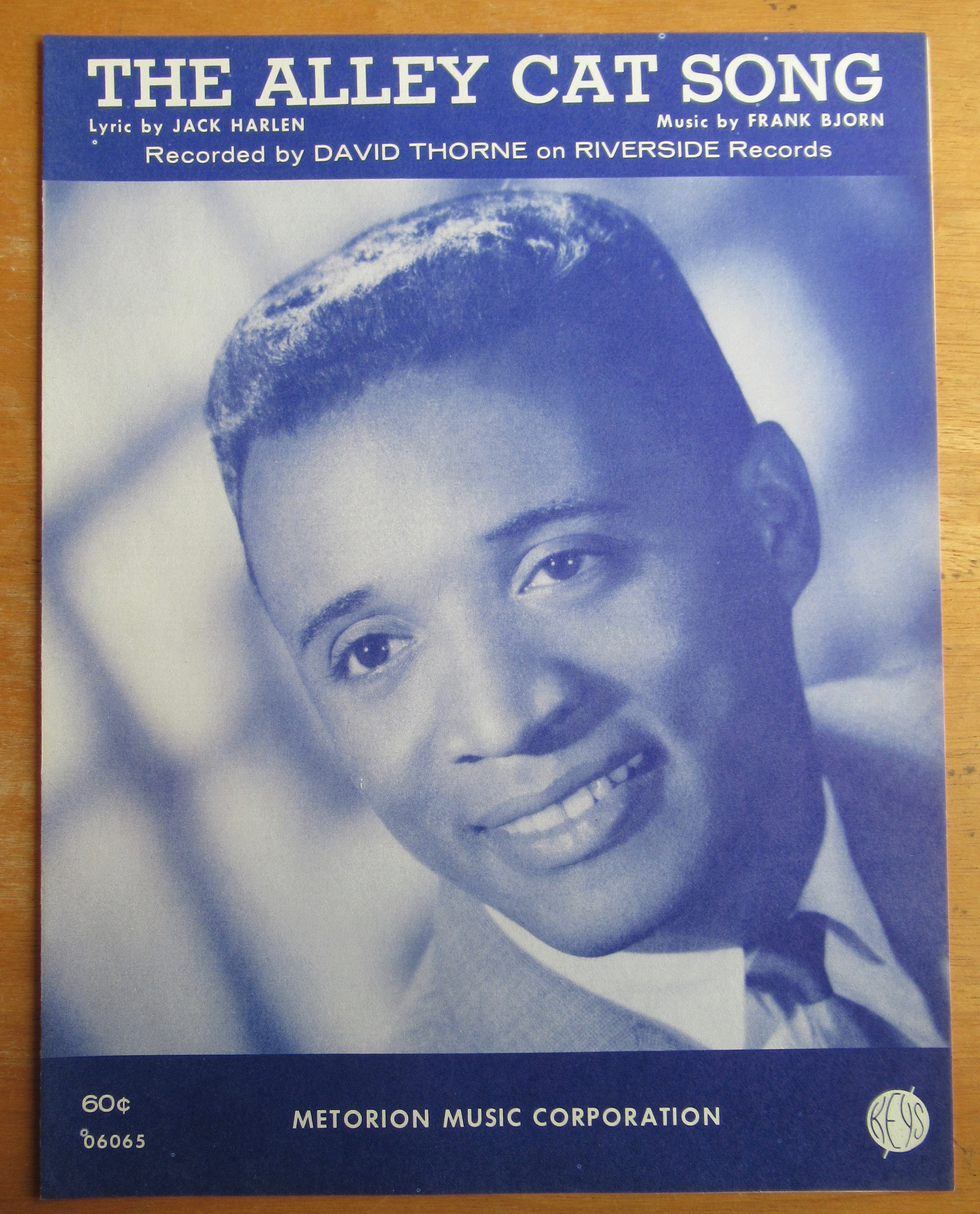 Sheet Music For 1962 The Alley Cat Song