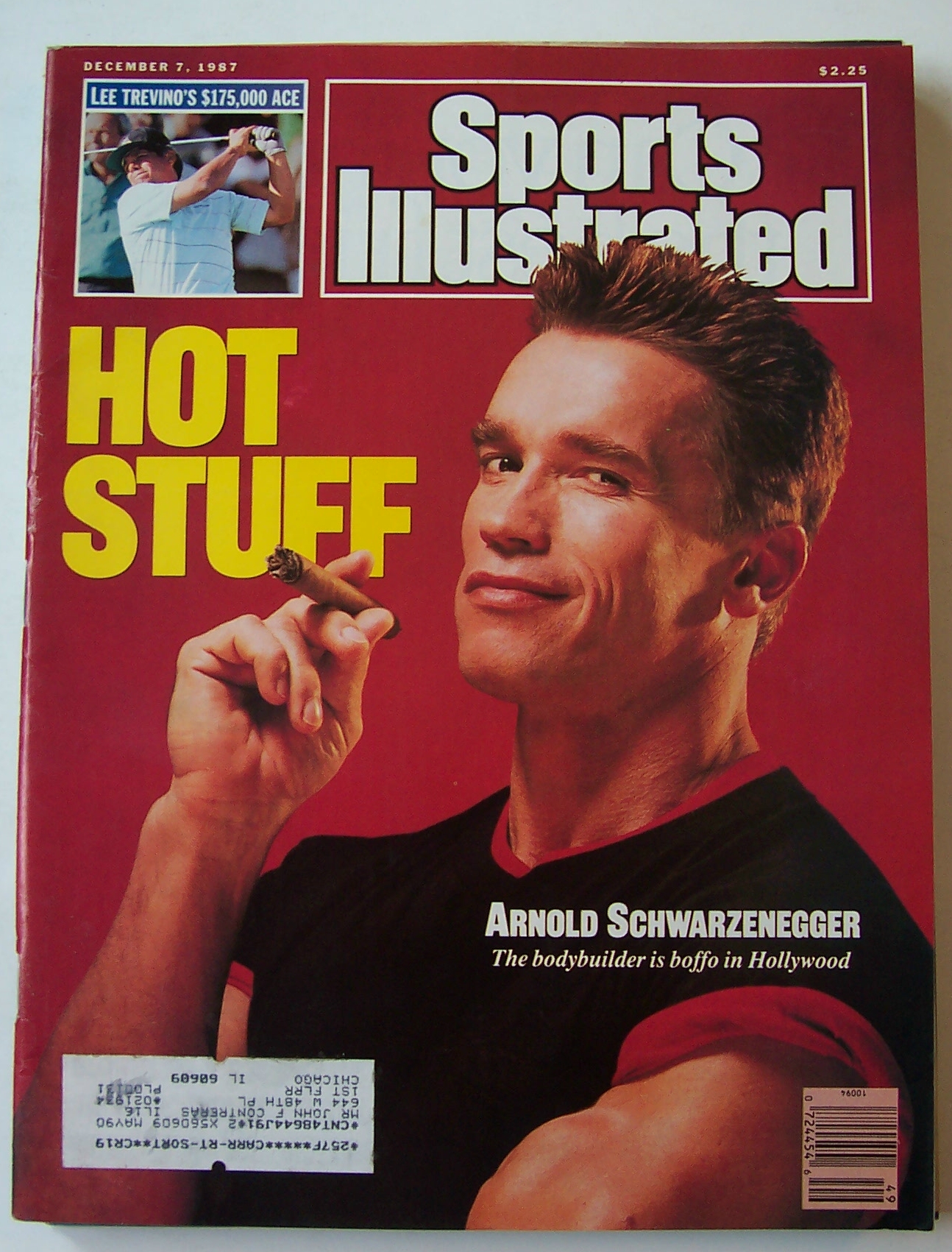 Sports Illustrated Magazine-Dec 7, 1987-Schwarzenegger