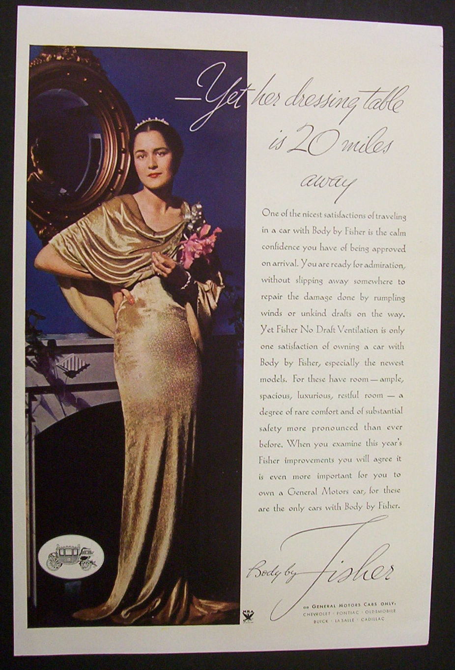 1934  Body  By  Fisher