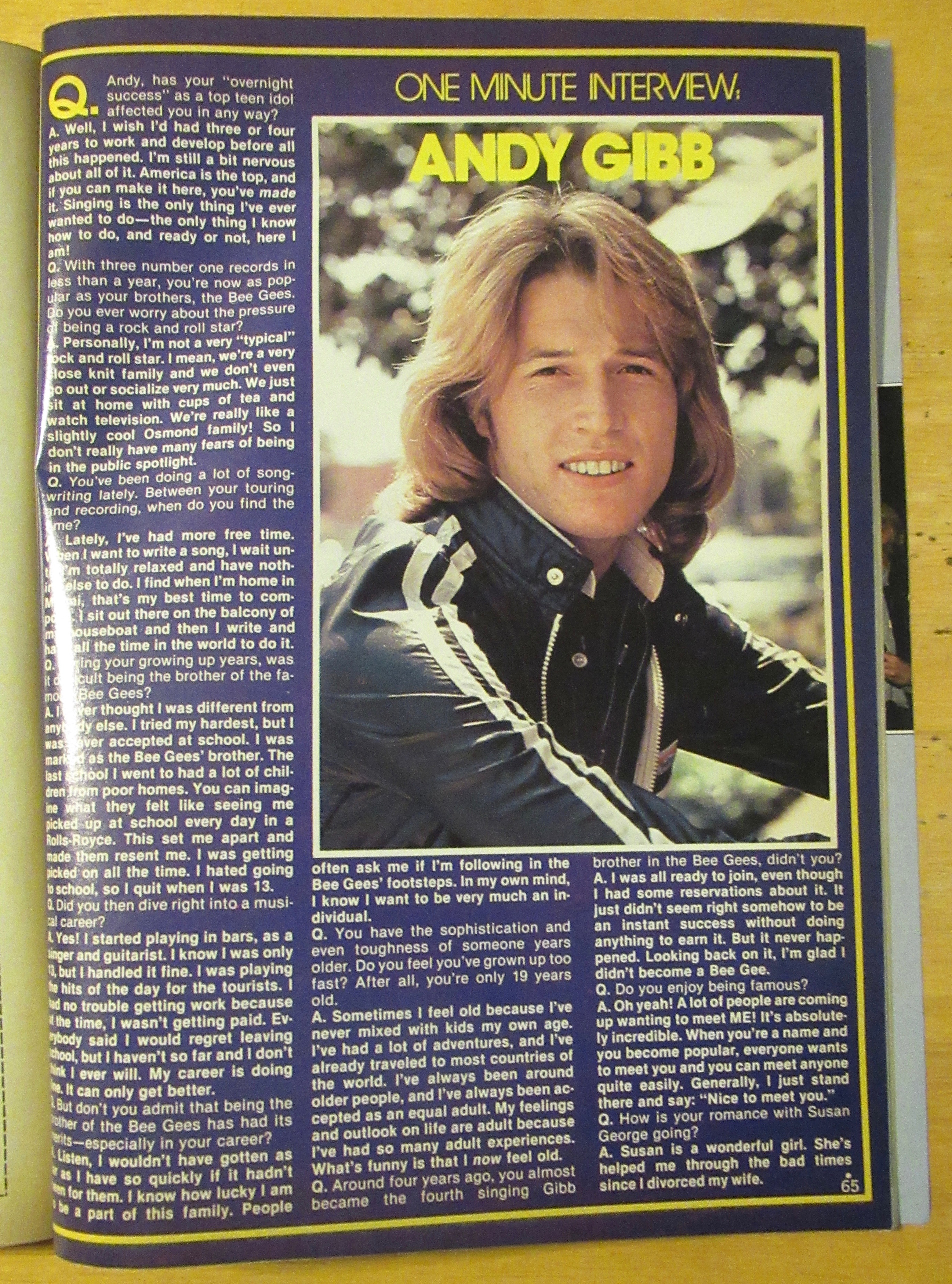 Rona Barrett's Hollywood Magazine October 1978 Elvis