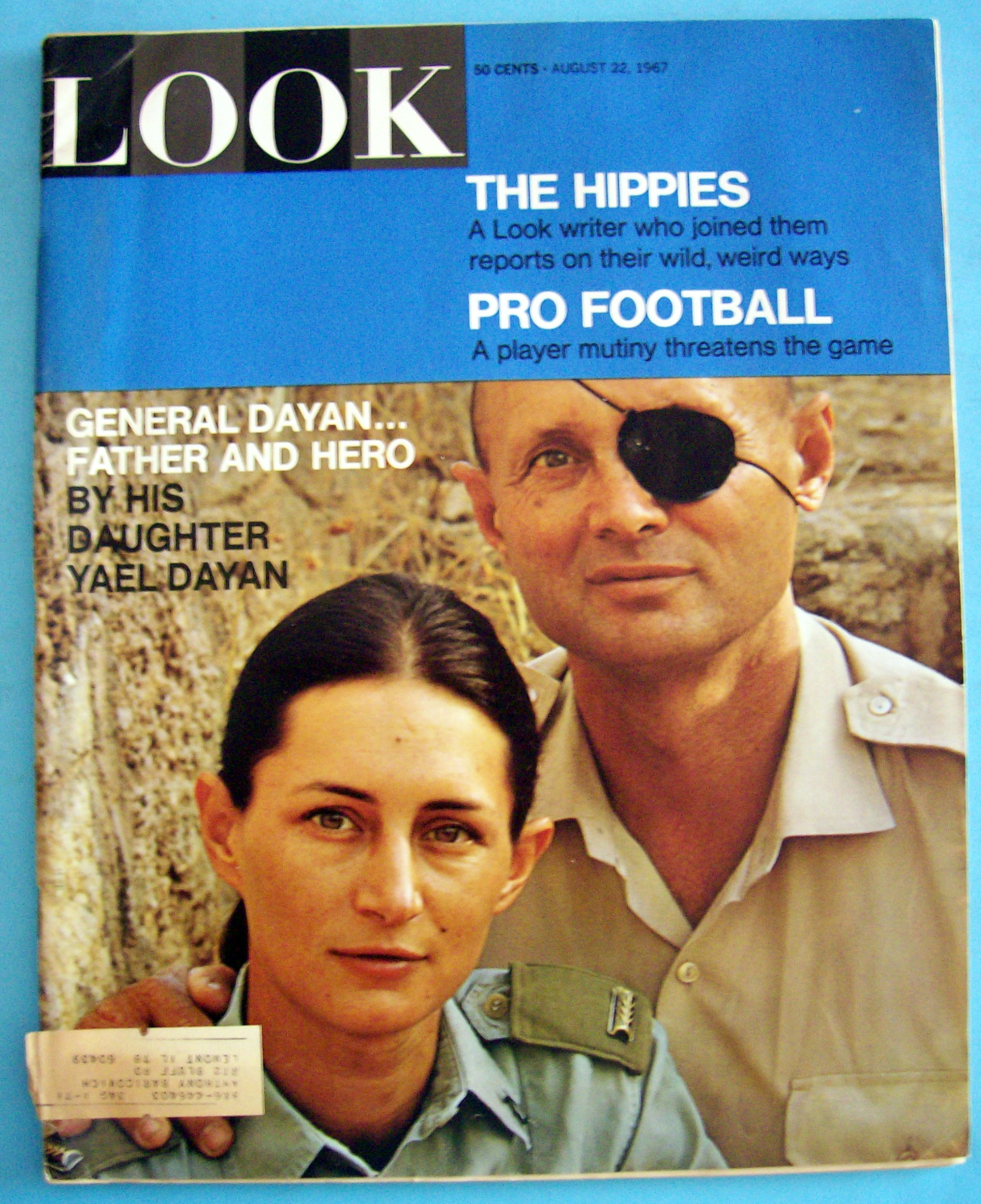 Look Magazine August 22, 1967 General Dayan