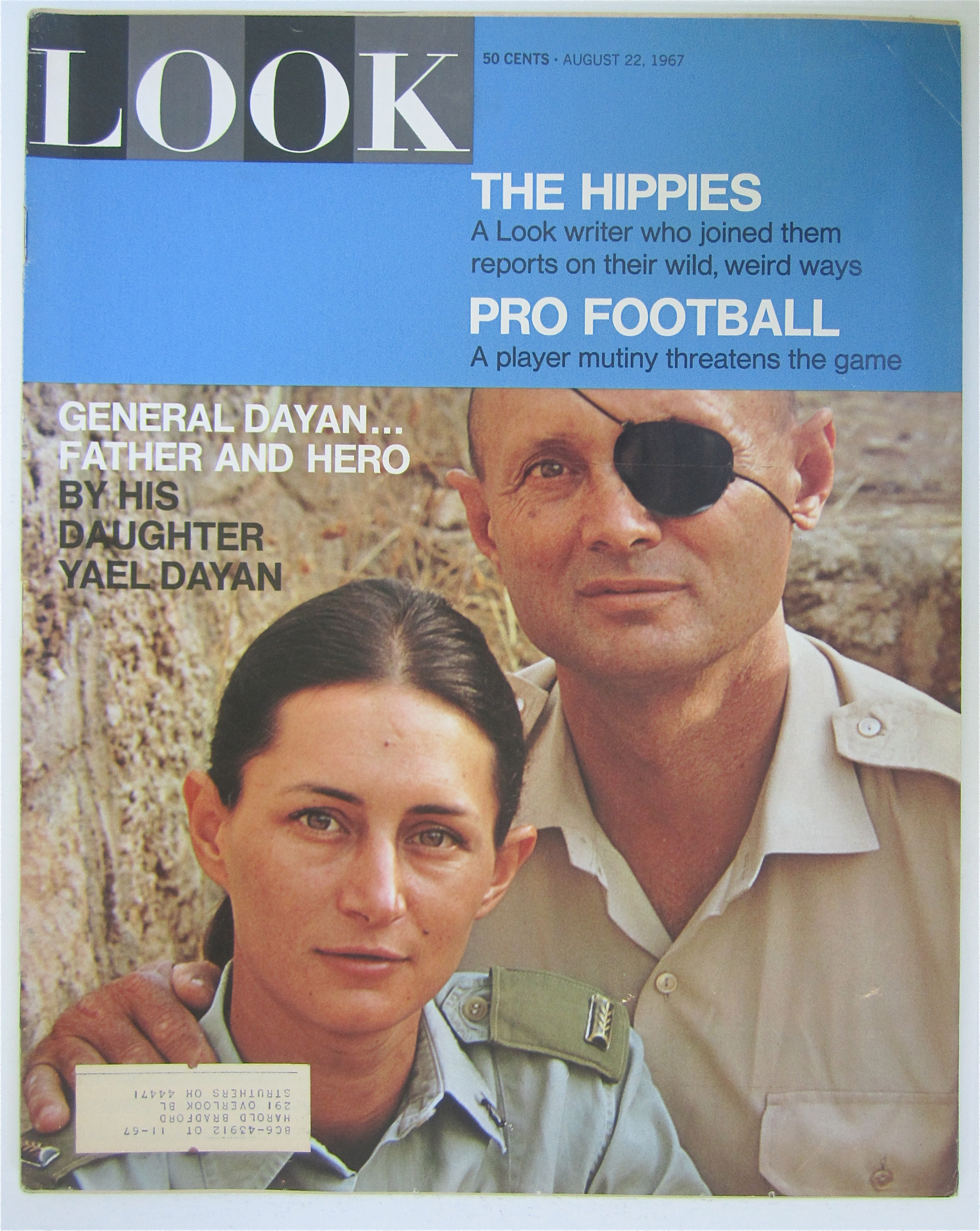 Look Magazine August 22, 1967 General Dayan