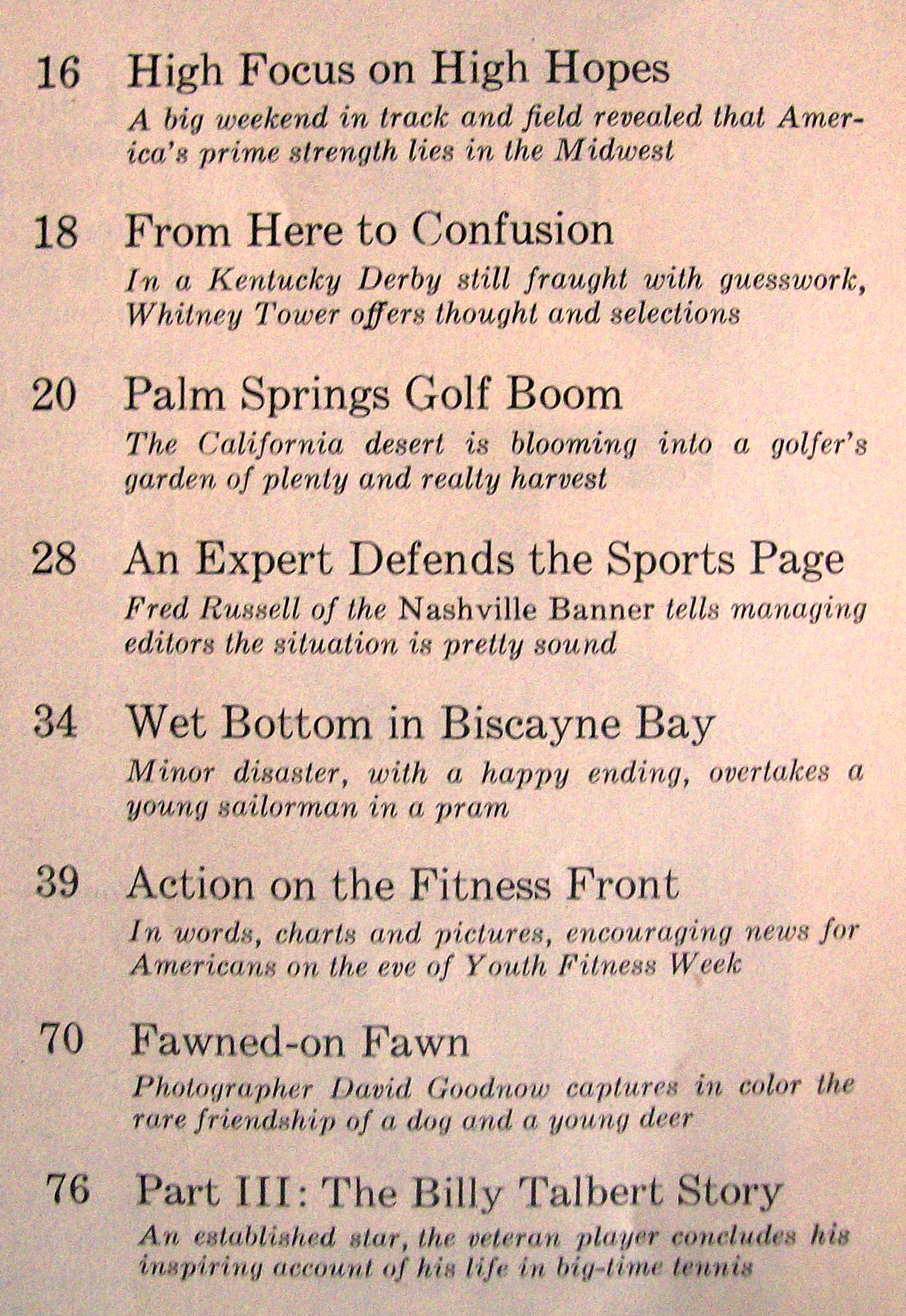Sports Illustrated - May 4, 1959 - Bob Turley