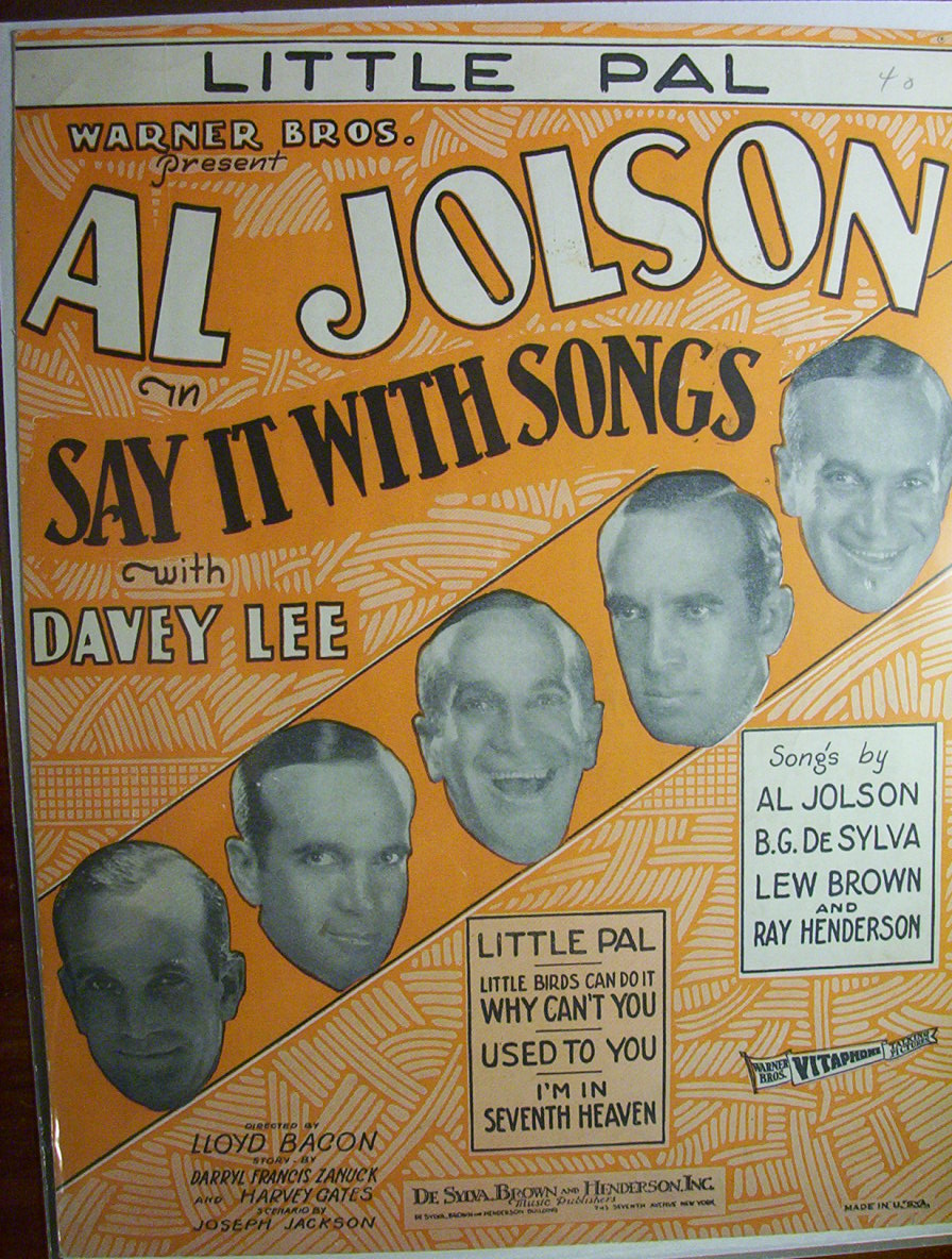 Sheet Music For 1929 Little Pal