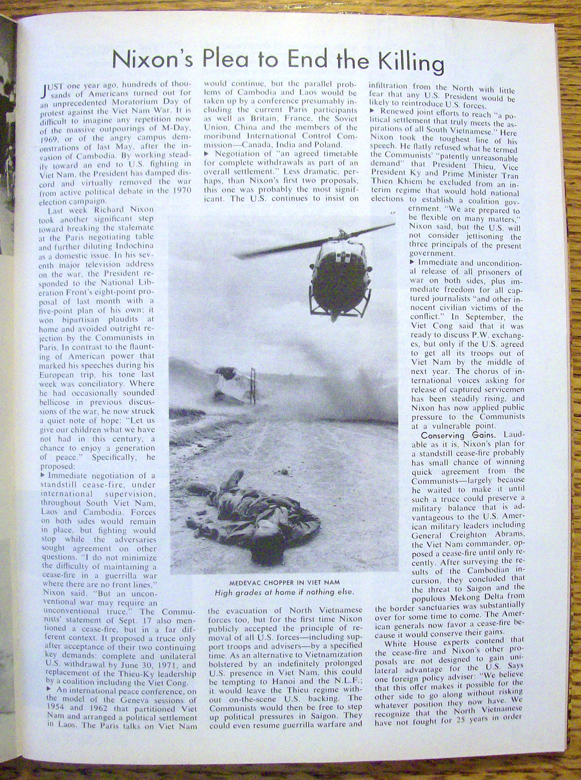 Time Magazine-October 19, 1970-Chile's Salvador Allende